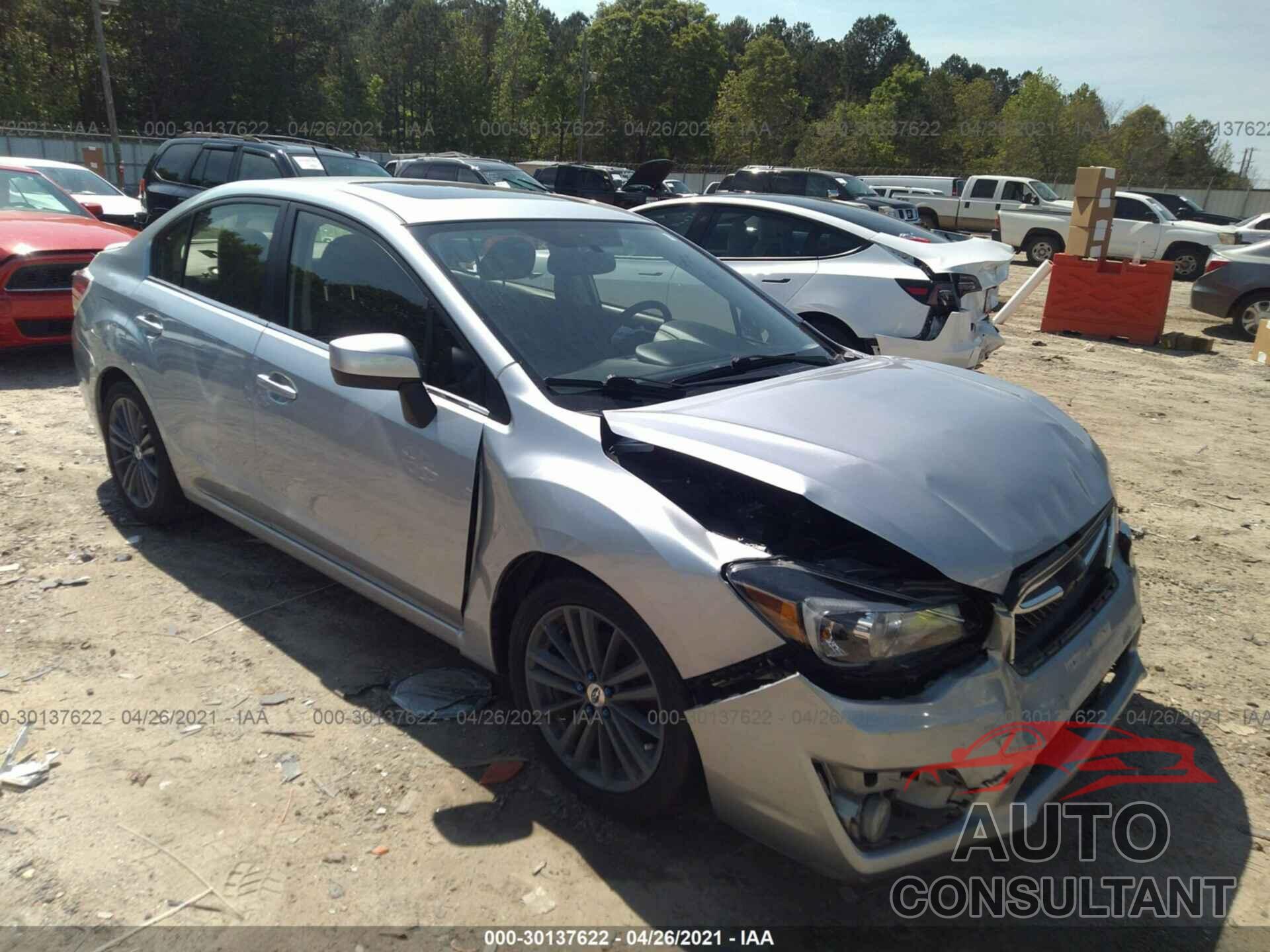SUBARU IMPREZA SEDAN 2016 - JF1GJAF61GH002225