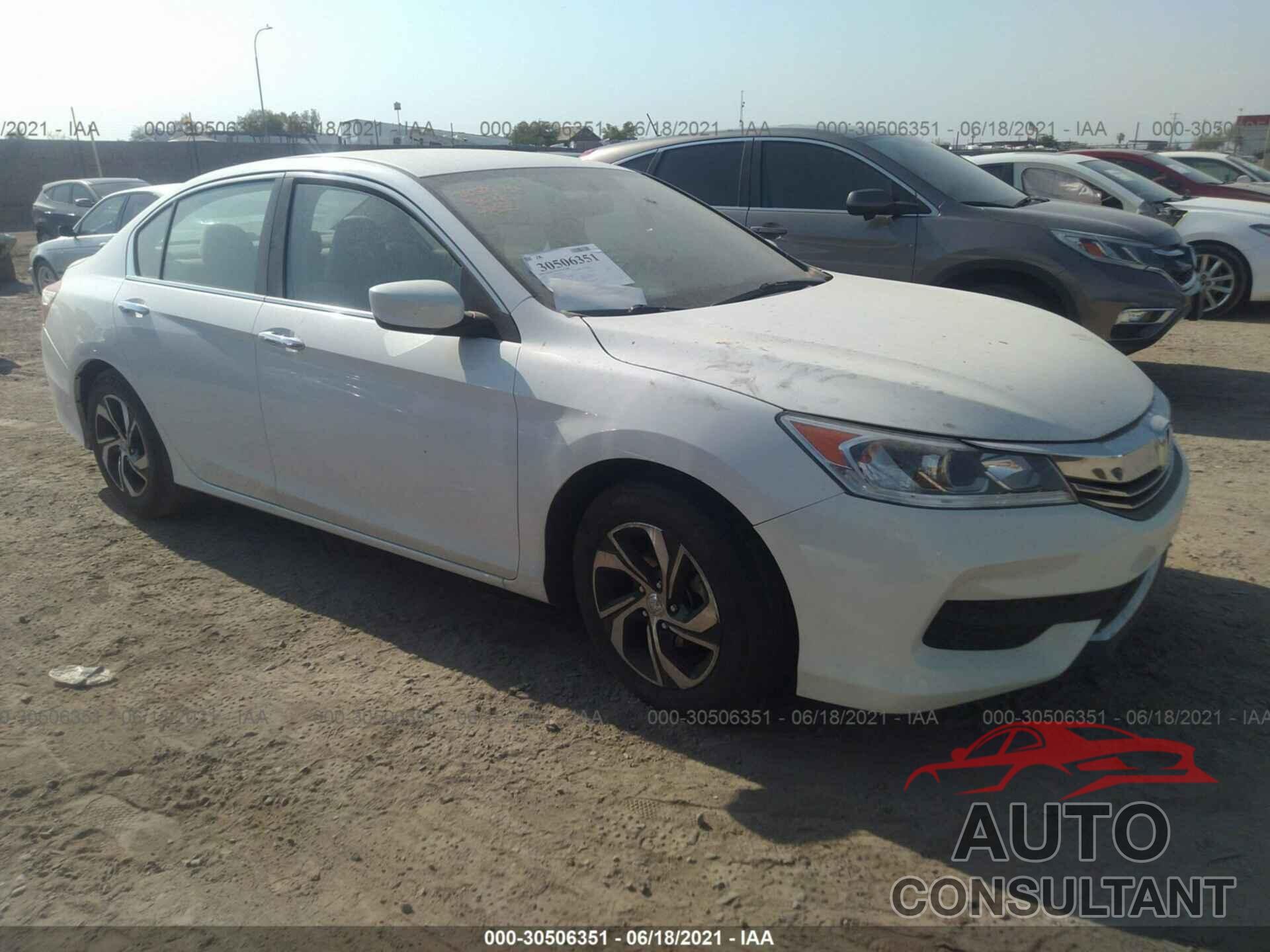 HONDA ACCORD SEDAN 2016 - 1HGCR2F34GA147833