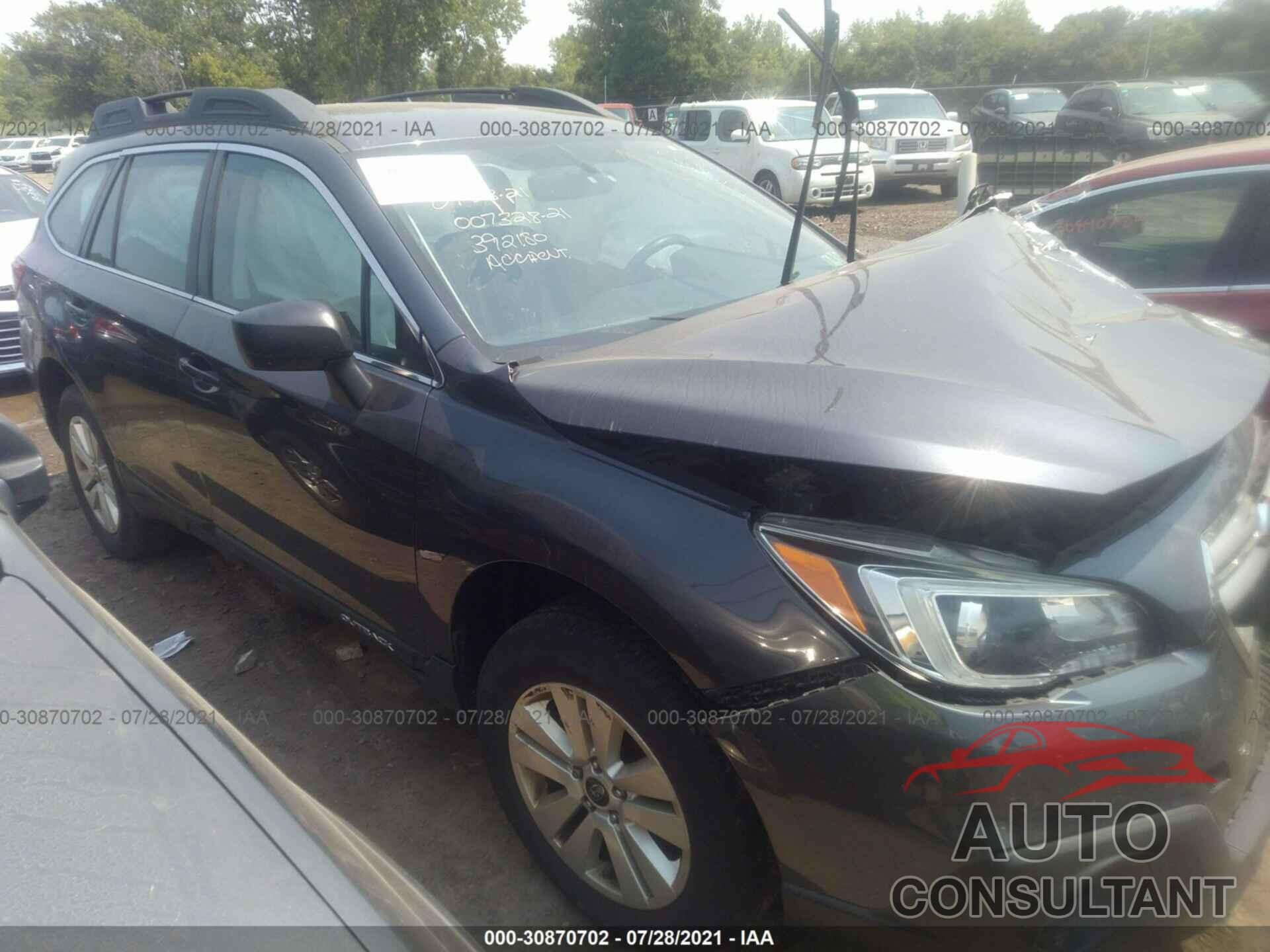 SUBARU OUTBACK 2017 - 4S4BSAAC2H3392180