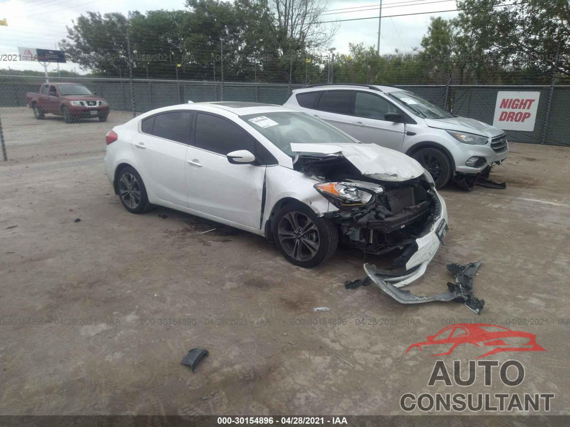 KIA FORTE 2016 - KNAFZ4A88G5548124