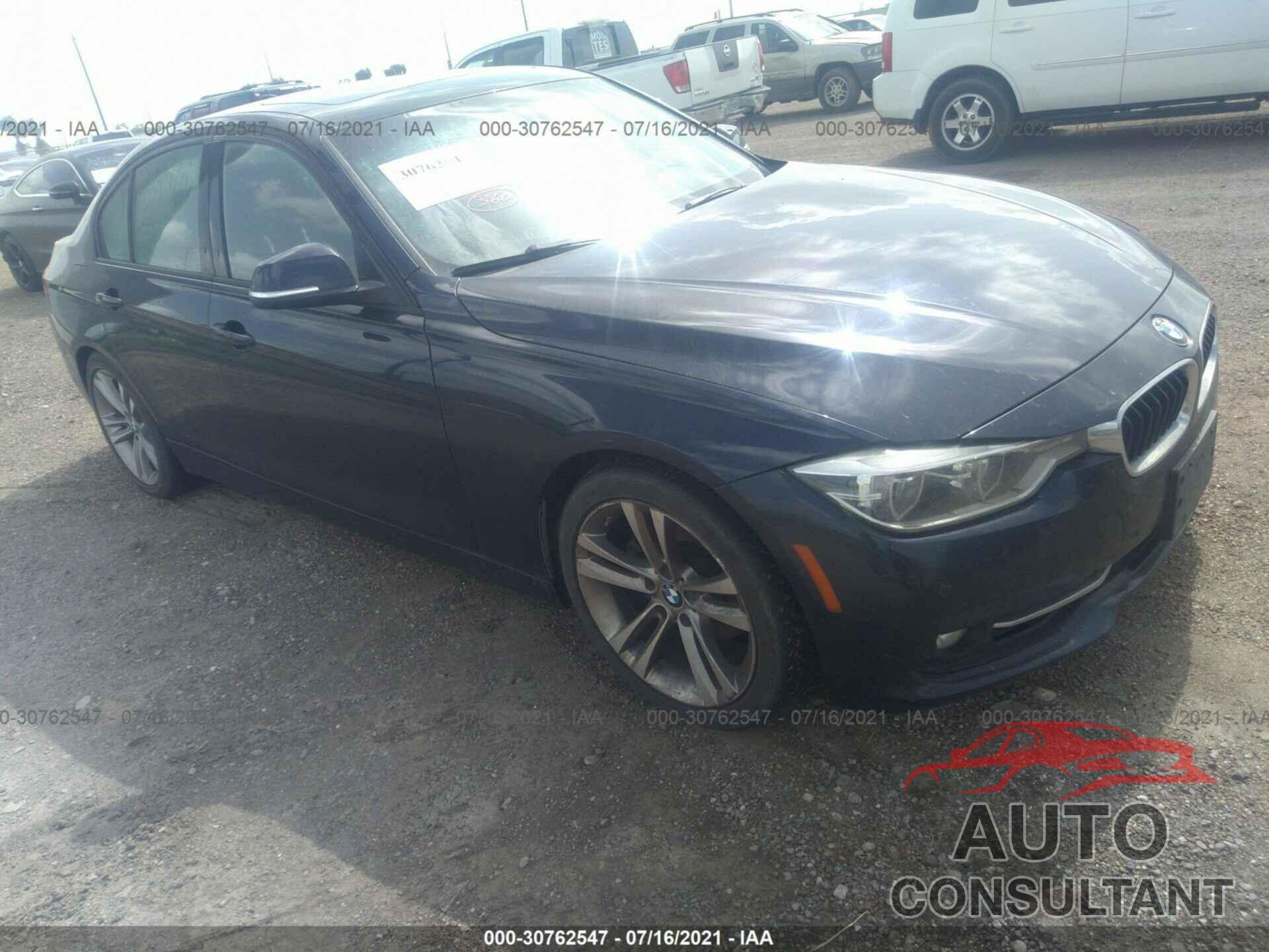 BMW 3 SERIES 2016 - WBA8E9C54GK644483