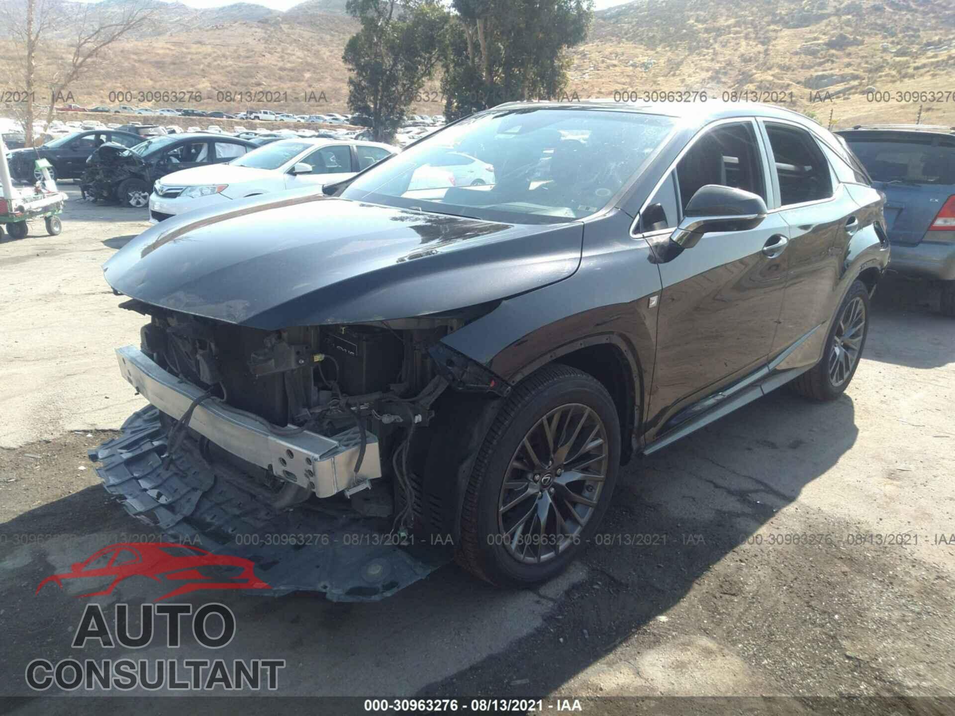LEXUS RX 2017 - 2T2ZZMCA6HC047121
