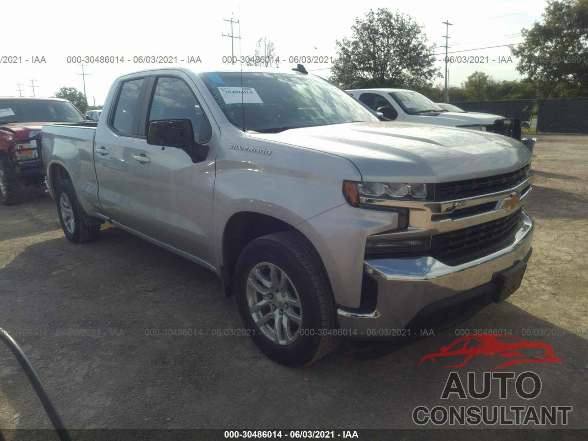 CHEVROLET SILVERADO 1500 2020 - 1GCRWCED3LZ164684