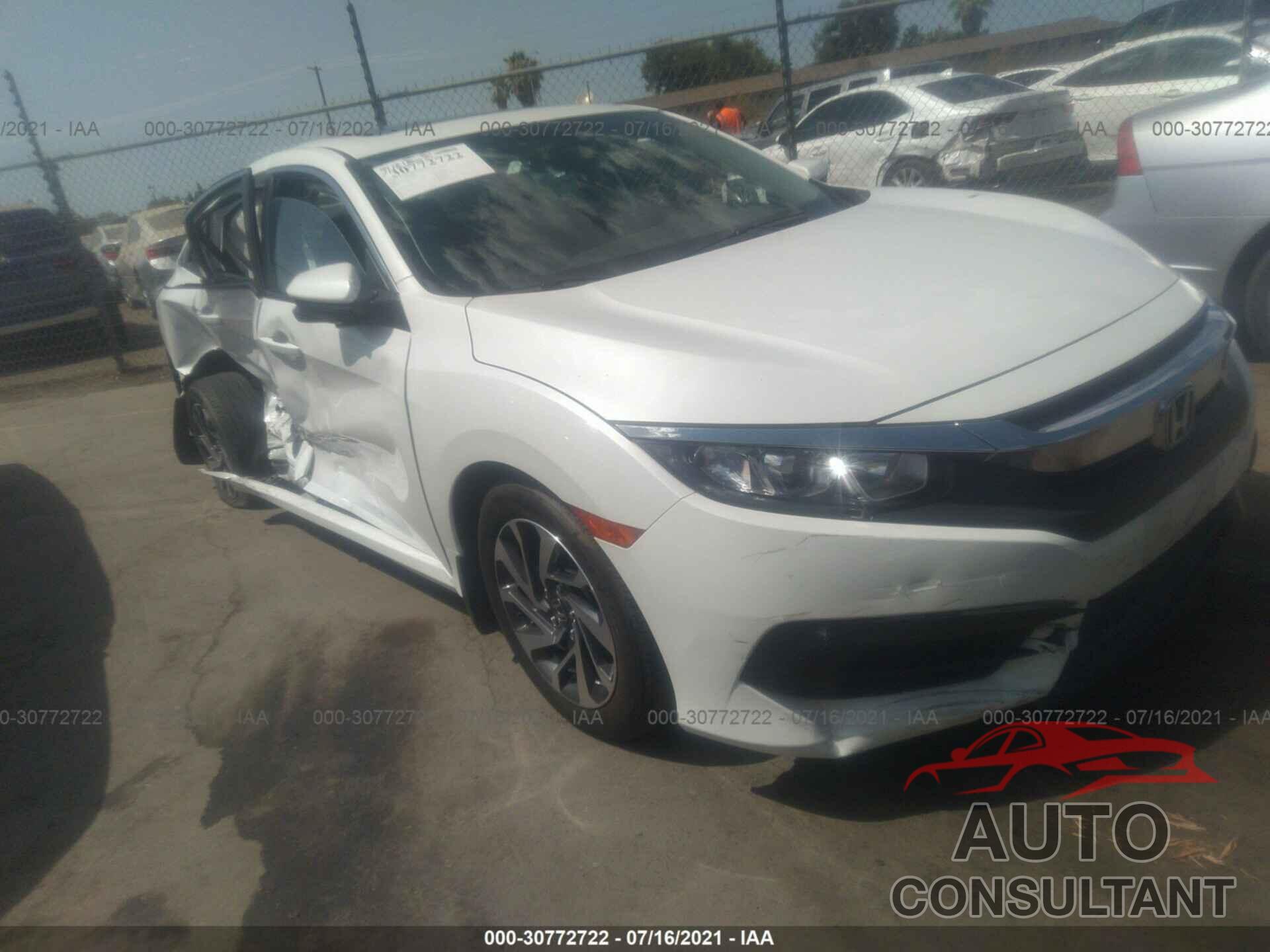 HONDA CIVIC SEDAN 2018 - 2HGFC2F77JH502567