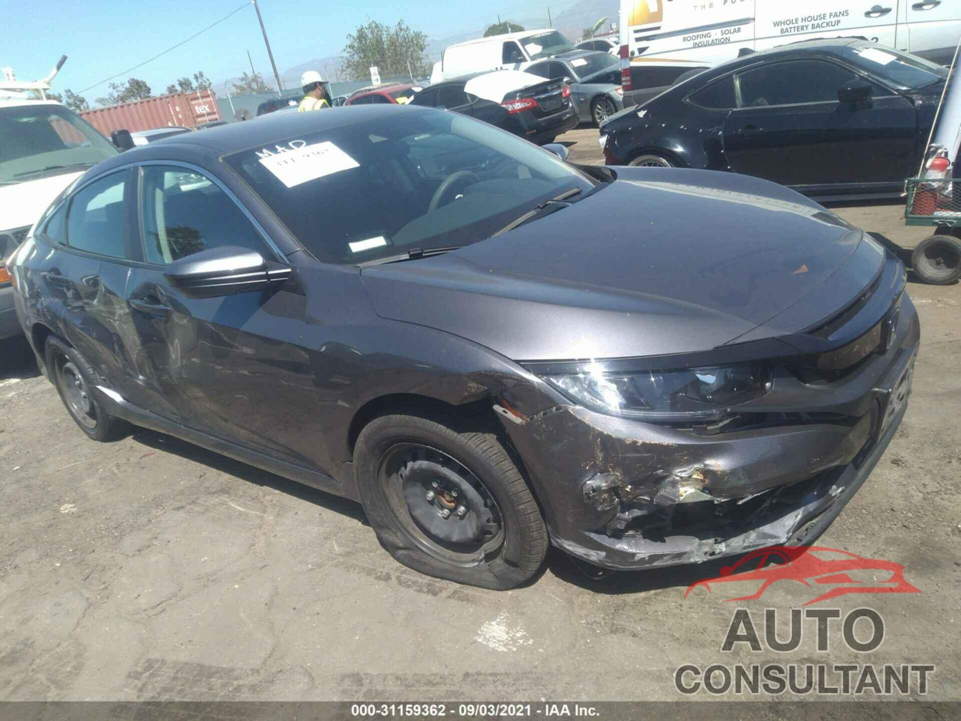 HONDA CIVIC SEDAN 2019 - 2HGFC2F63KH597928