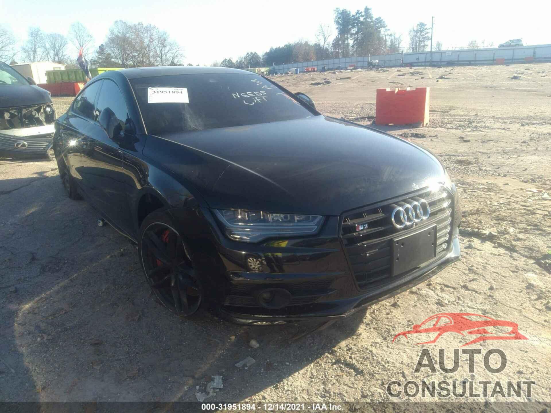 AUDI S7 2016 - WAUW2AFC4GN076990