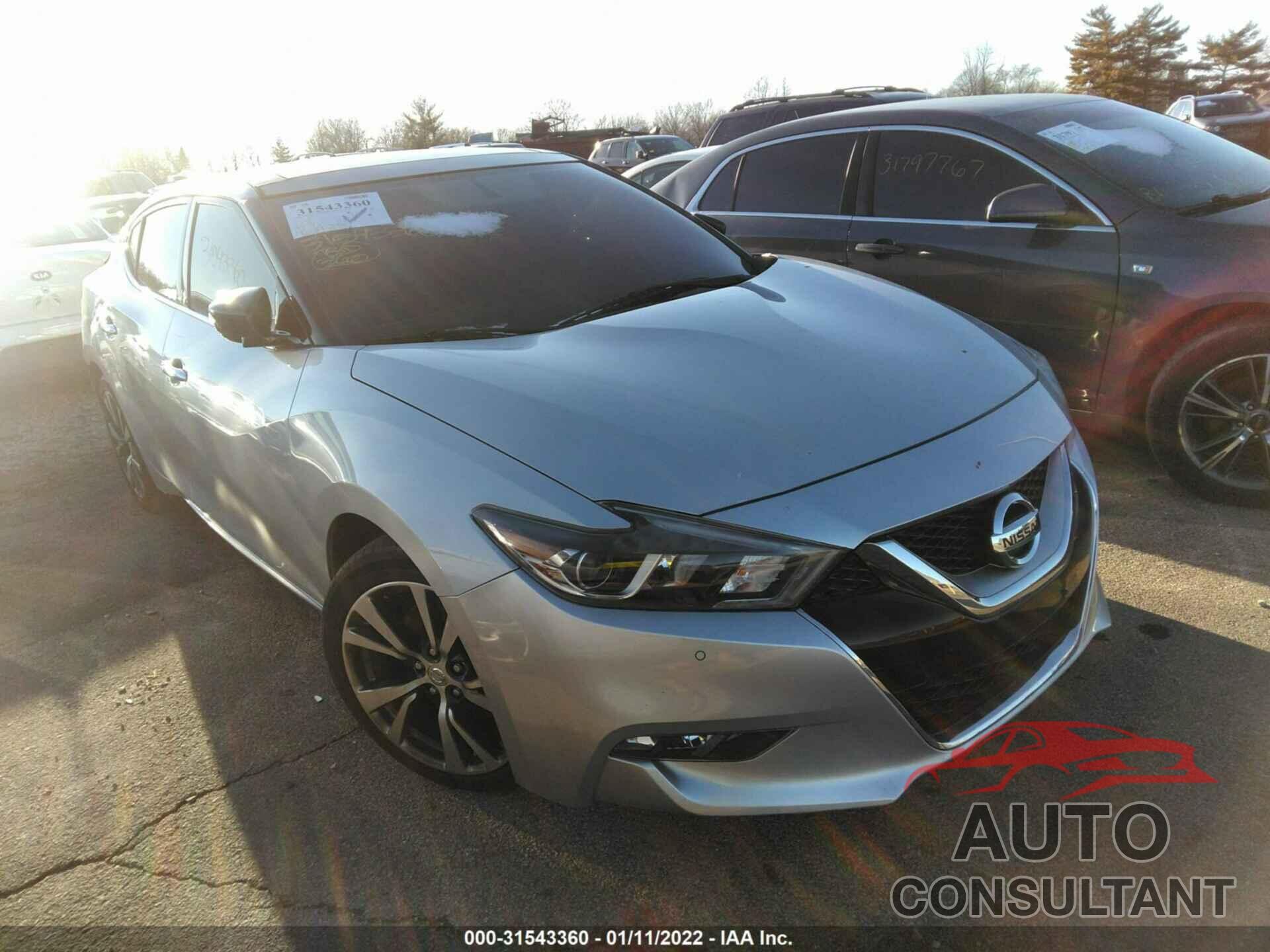 NISSAN MAXIMA 2017 - 1N4AA6AP3HC387370