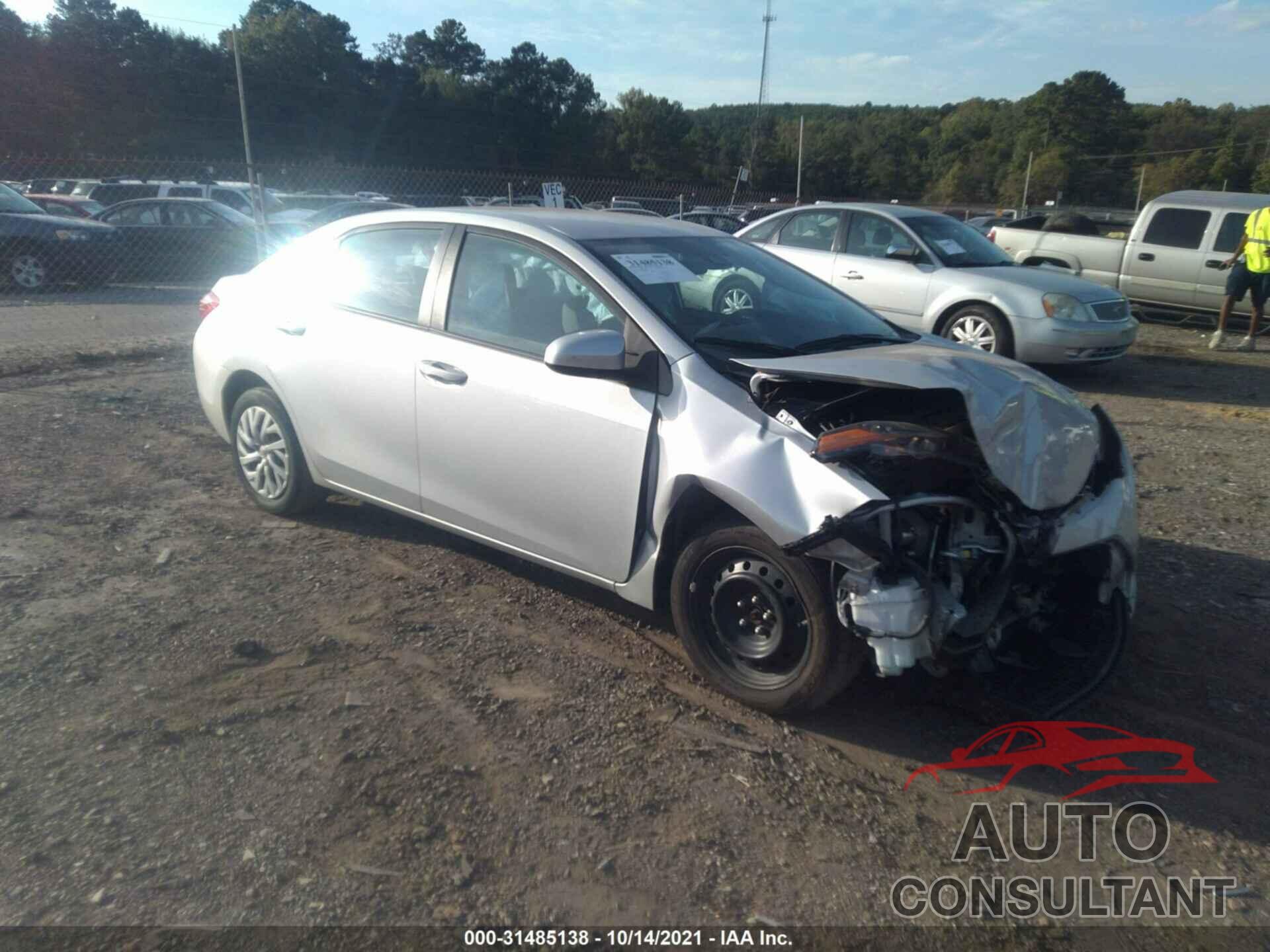 TOYOTA COROLLA 2018 - 2T1BURHE8JC984796