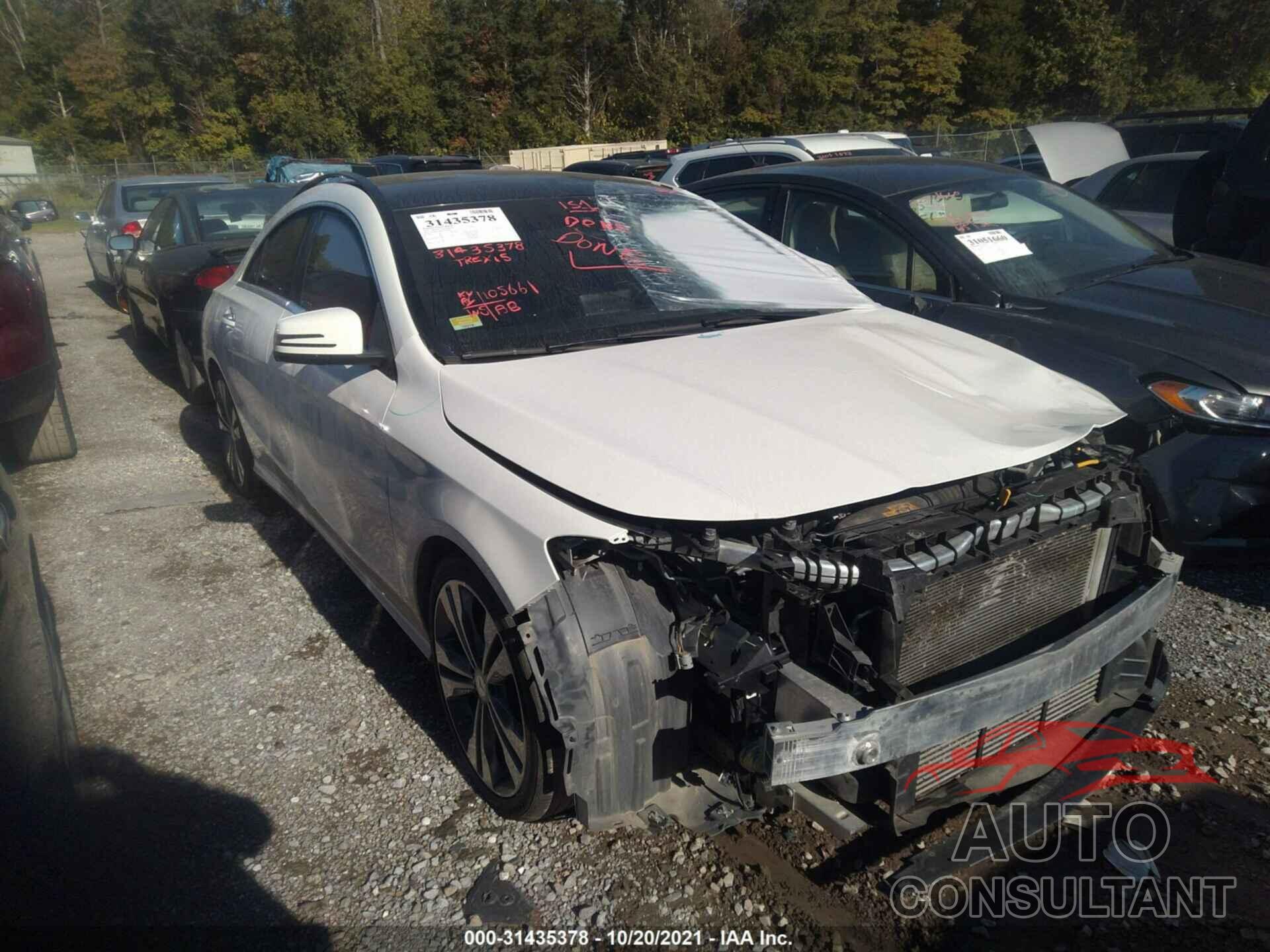 MERCEDES-BENZ CLA 2017 - WDDSJ4EB0HN430901