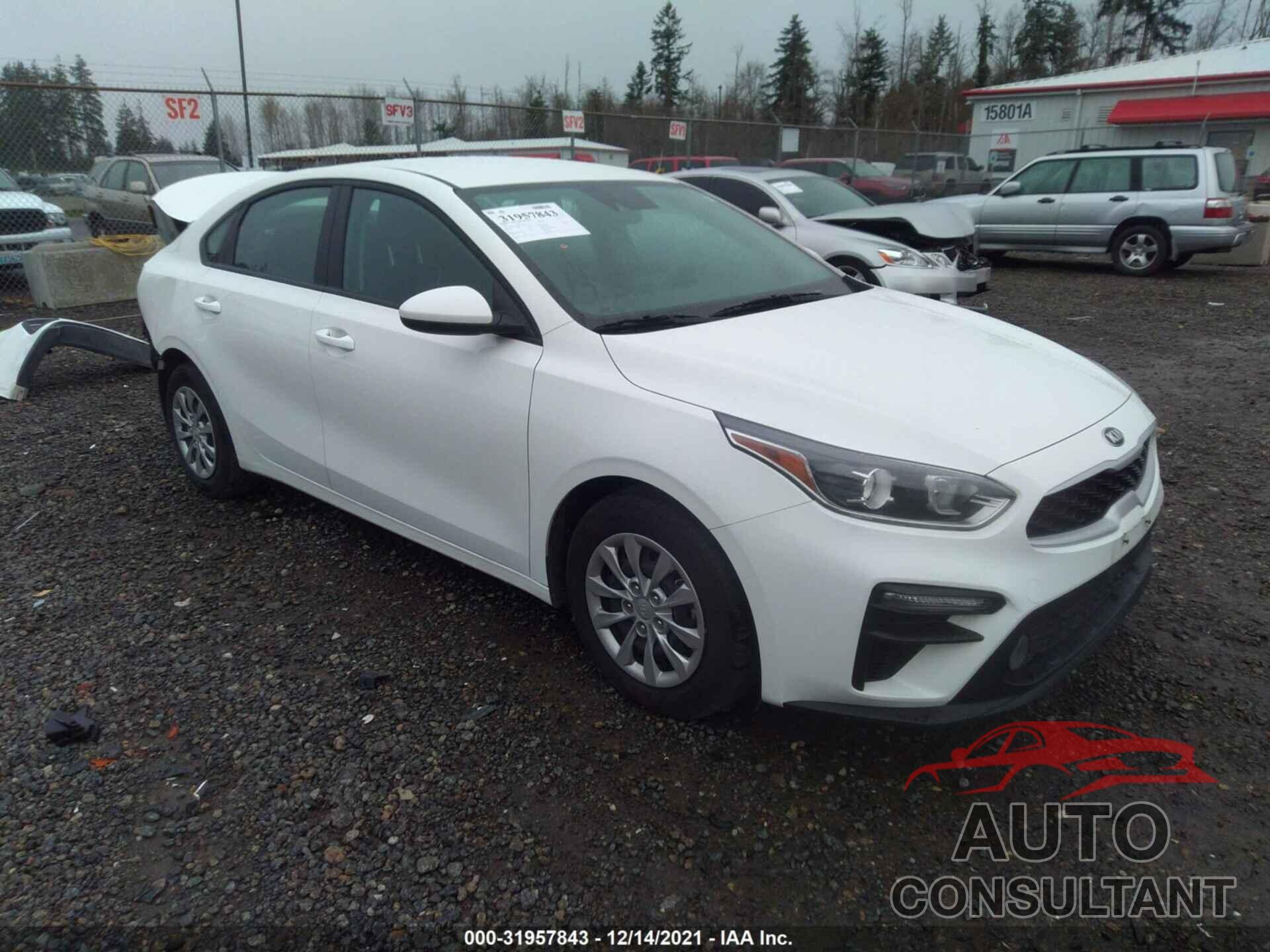KIA FORTE 2021 - 3KPF24AD4ME311263