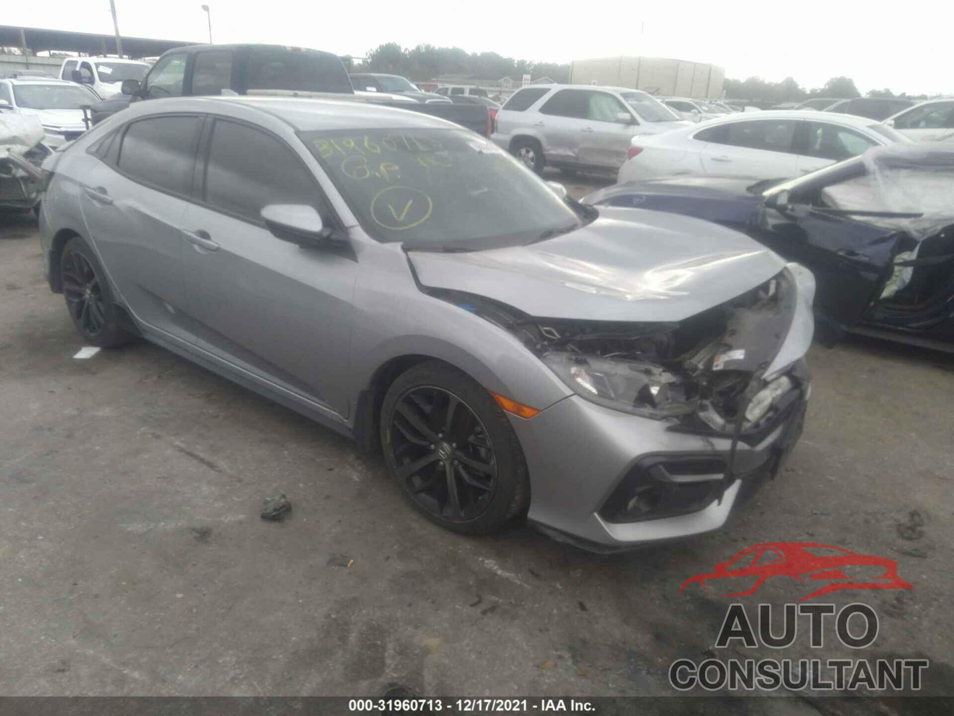 HONDA CIVIC HATCHBACK 2020 - SHHFK7H40LU207366