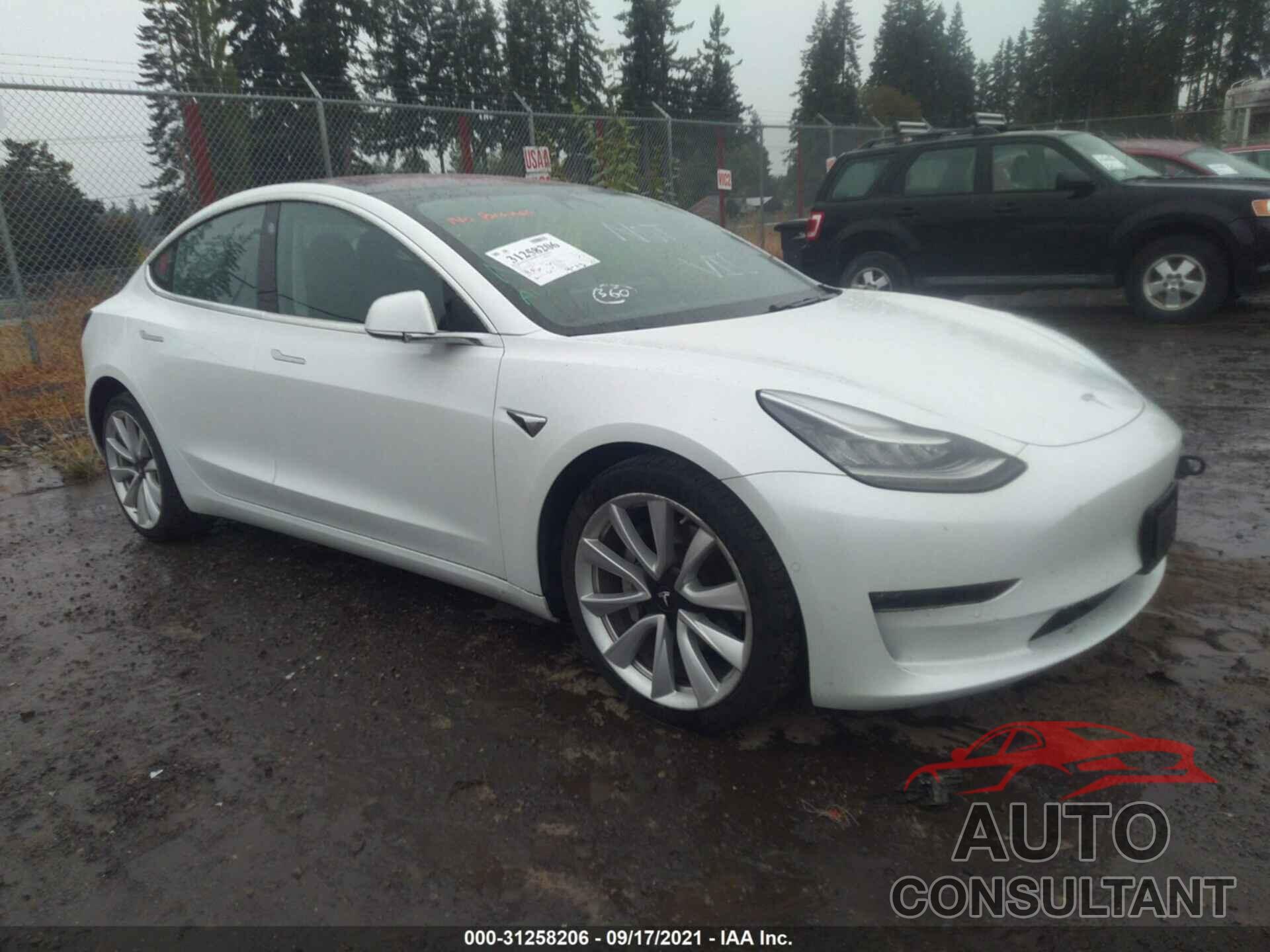 TESLA MODEL 3 2018 - 5YJ3E1EB3JF151285
