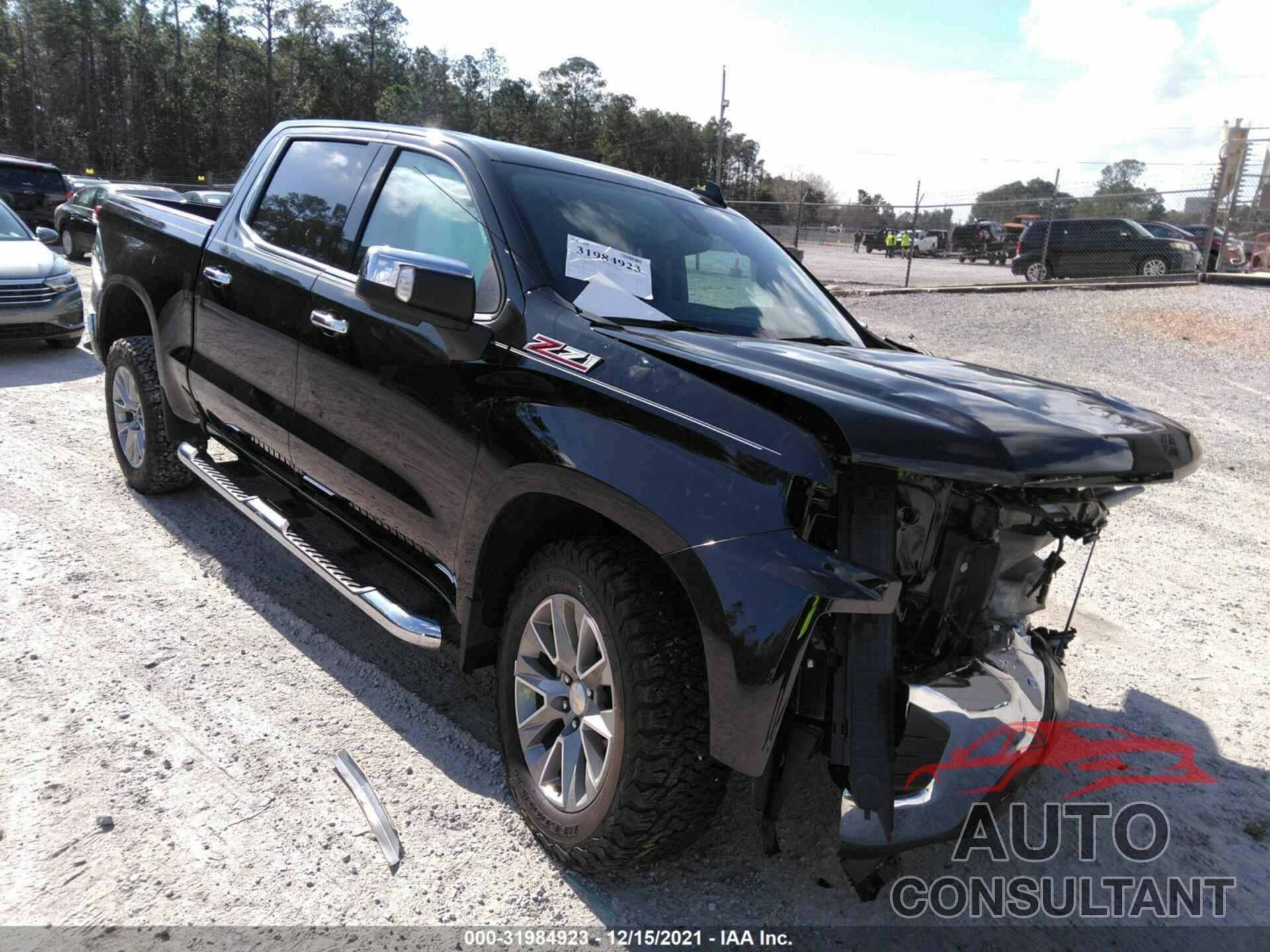 CHEVROLET SILVERADO 1500 2021 - 1GCUYGED0MZ138749