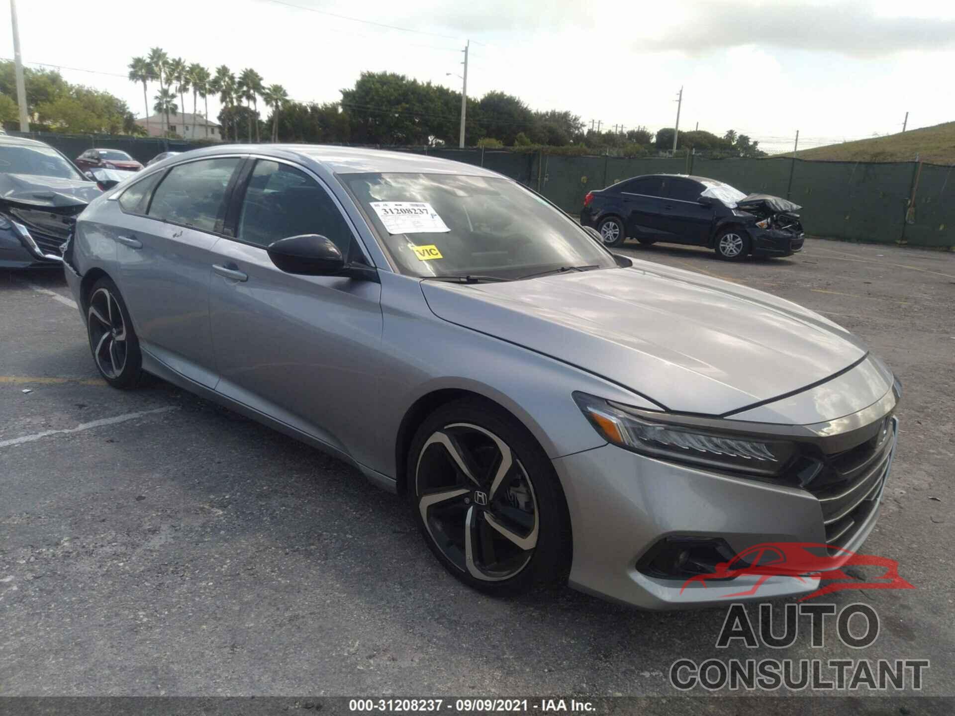 HONDA ACCORD SEDAN 2021 - 1HGCV1F34MA045191