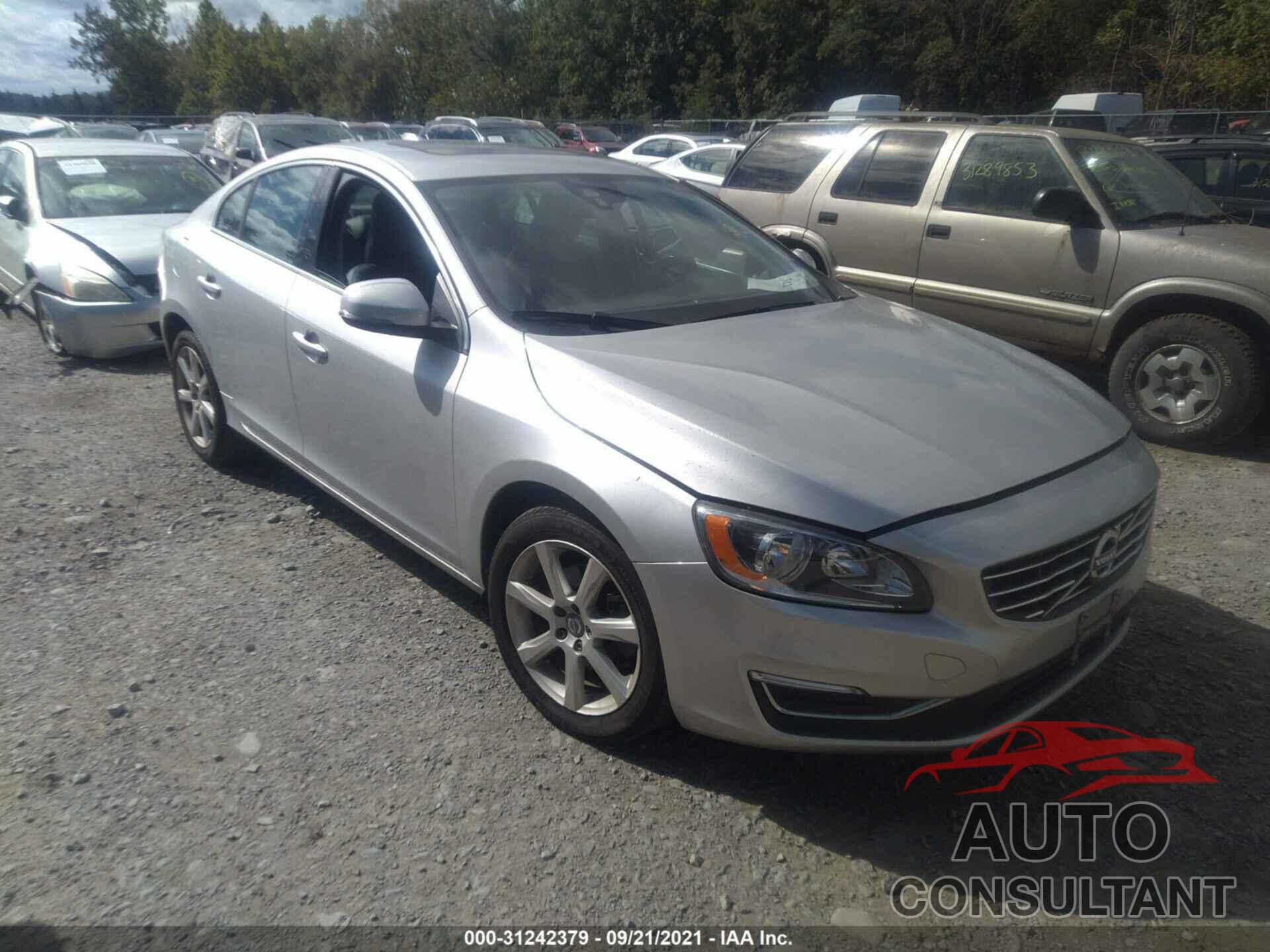 VOLVO S60 2016 - YV126MFK8G2407306