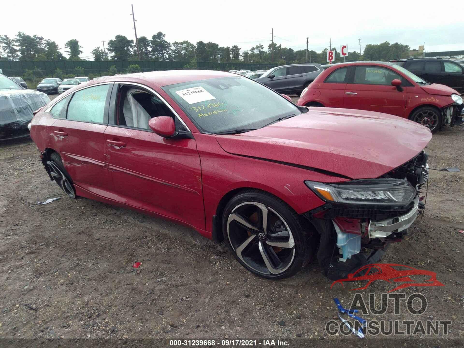 HONDA ACCORD SEDAN 2019 - 1HGCV1F36KA165488
