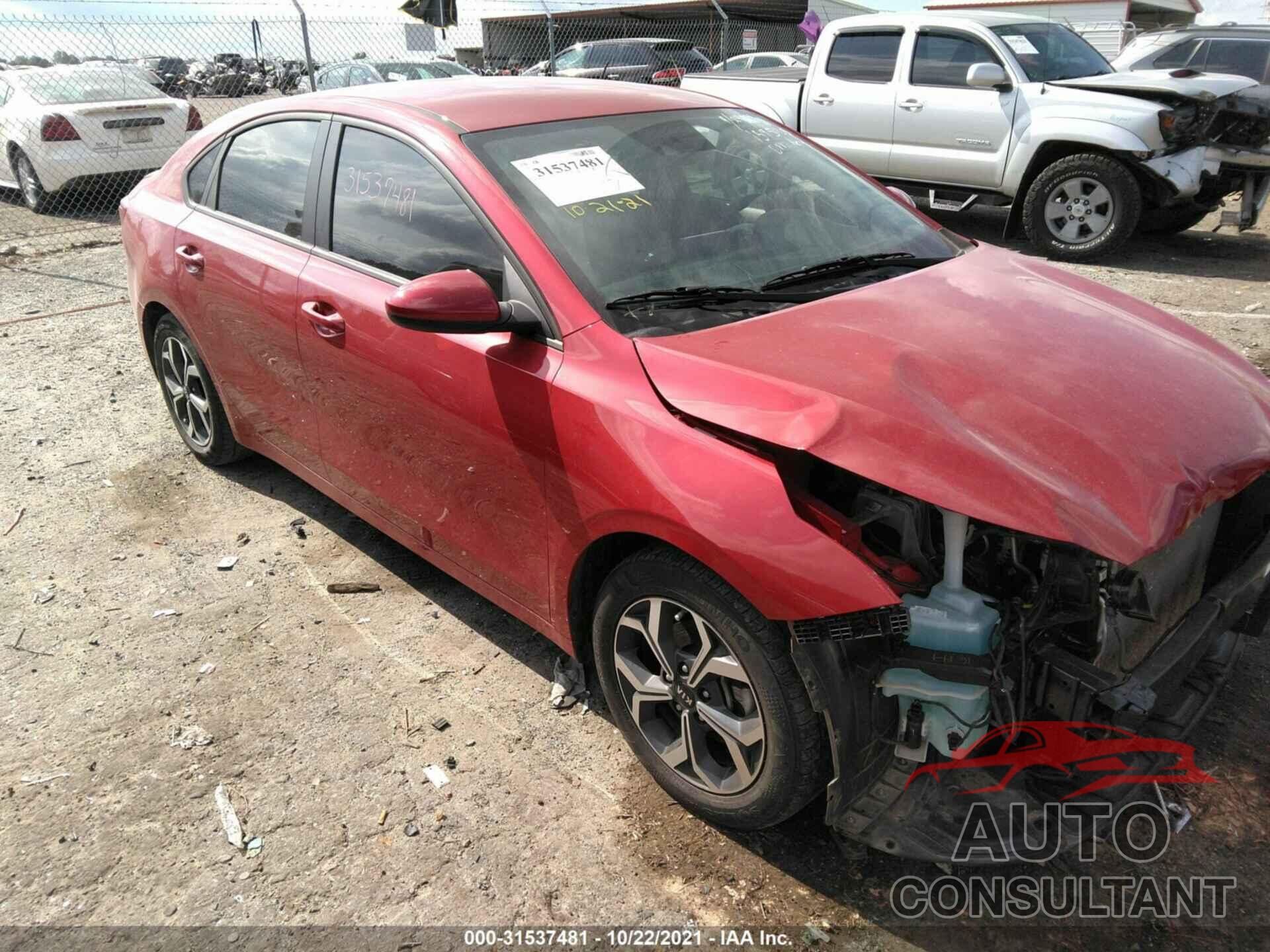 KIA FORTE 2020 - 3KPF24AD1LE186902