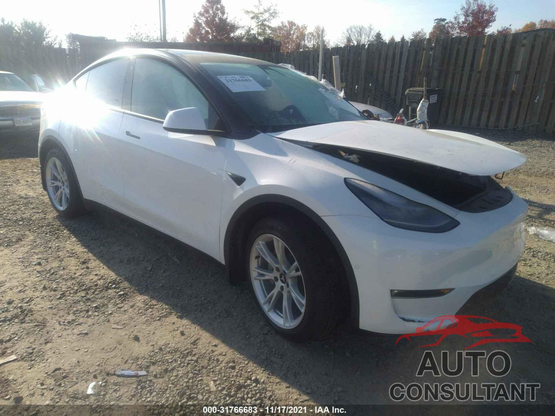 TESLA MODEL Y 2021 - 5YJYGDEE4MF146483
