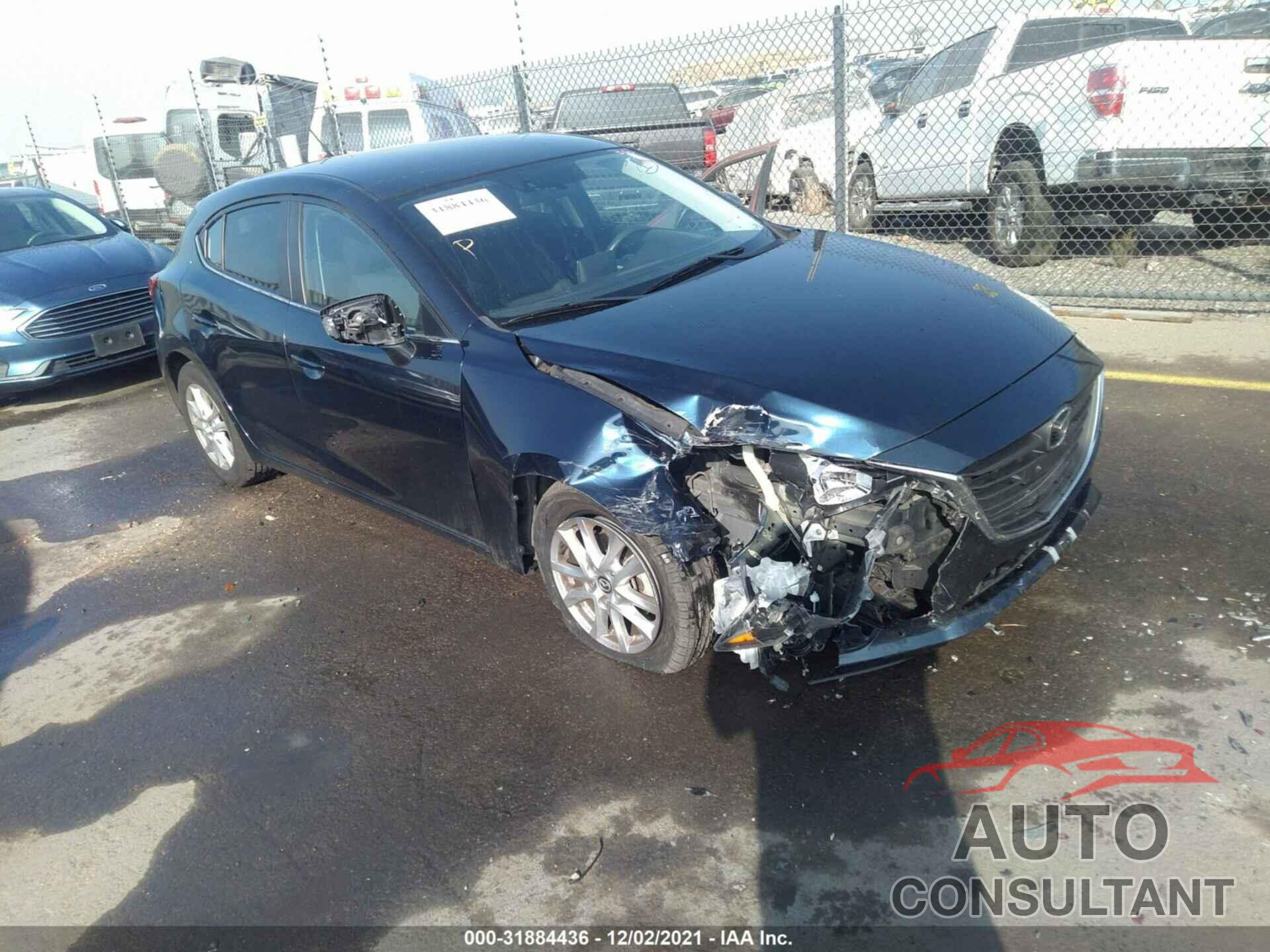 MAZDA MAZDA3 2016 - 3MZBM1K78GM314254