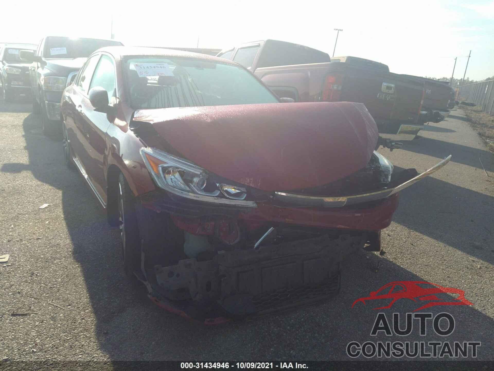 HONDA ACCORD SEDAN 2016 - 1HGCR2F56GA029400