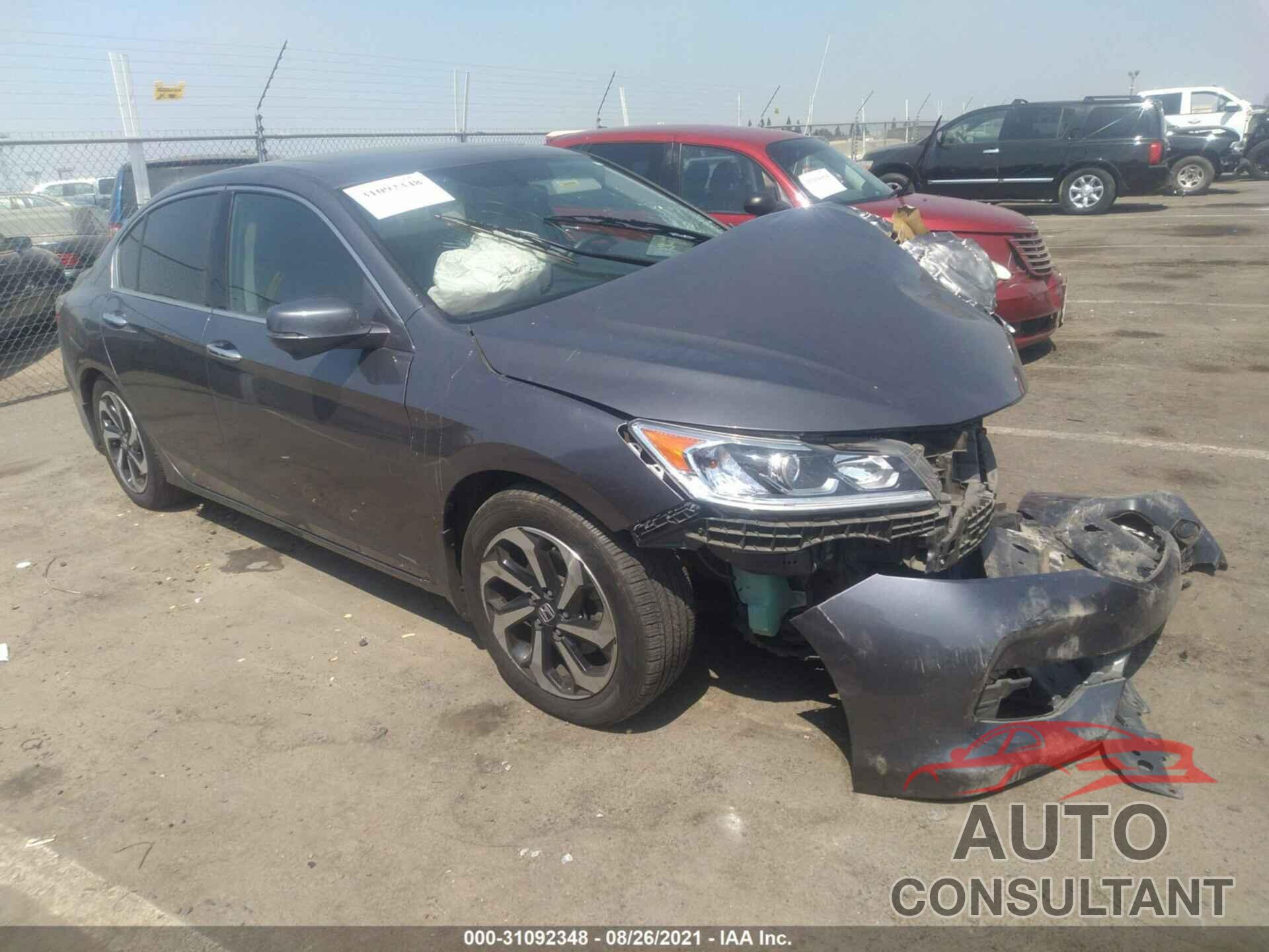 HONDA ACCORD SEDAN 2017 - 1HGCR3F85HA036341