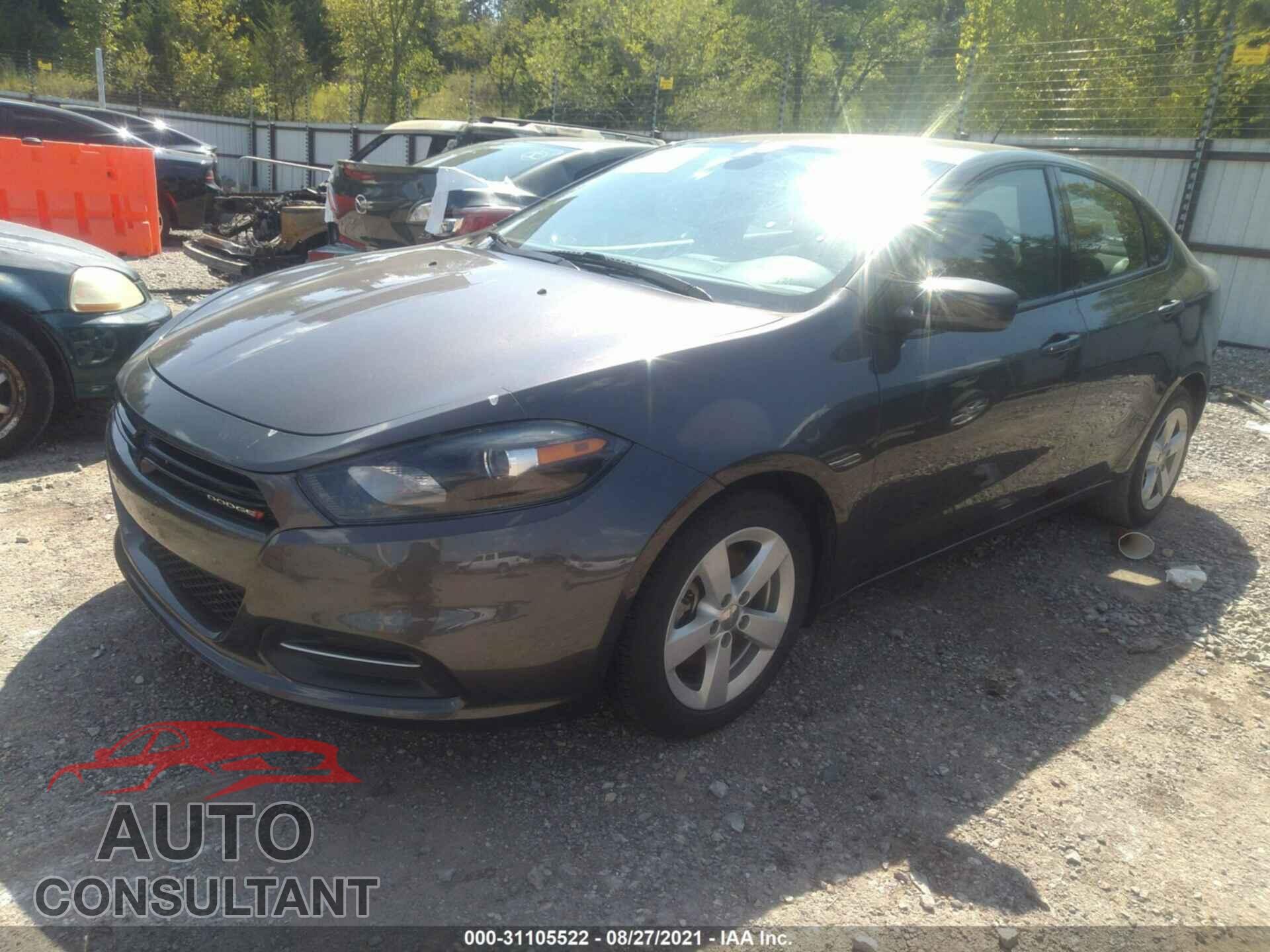 DODGE DART 2016 - 1C3CDFBA9GD652441