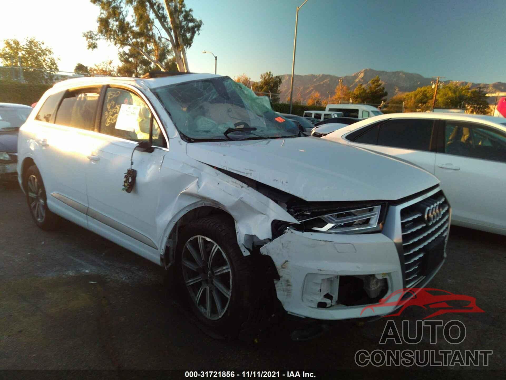 AUDI Q7 2017 - WA1AHAF72HD038190