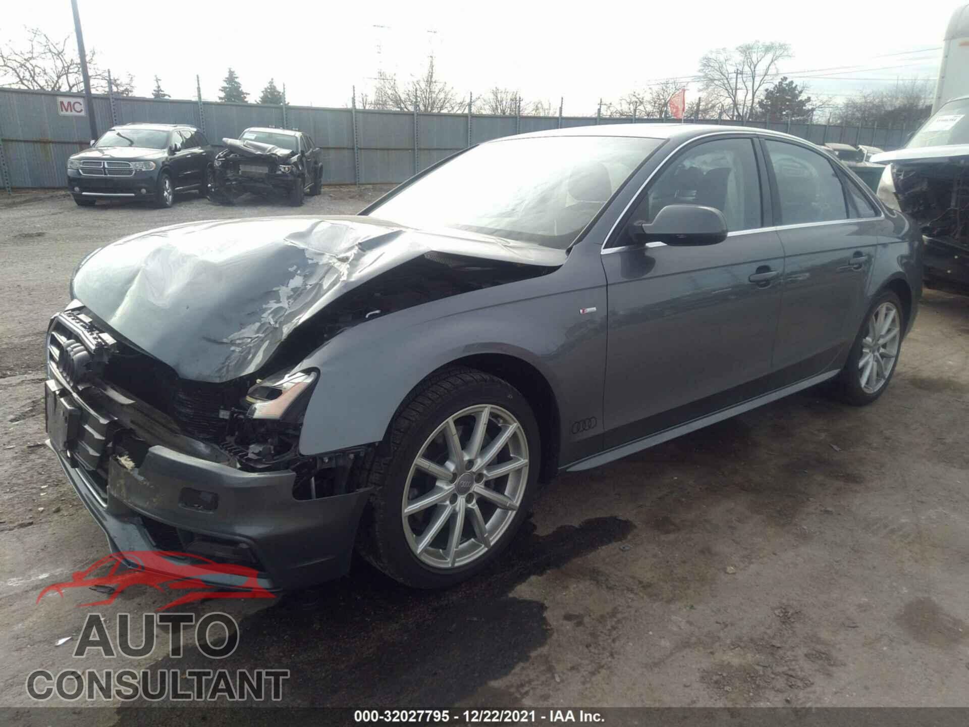 AUDI A4 2016 - WAUBFAFL2GN007637