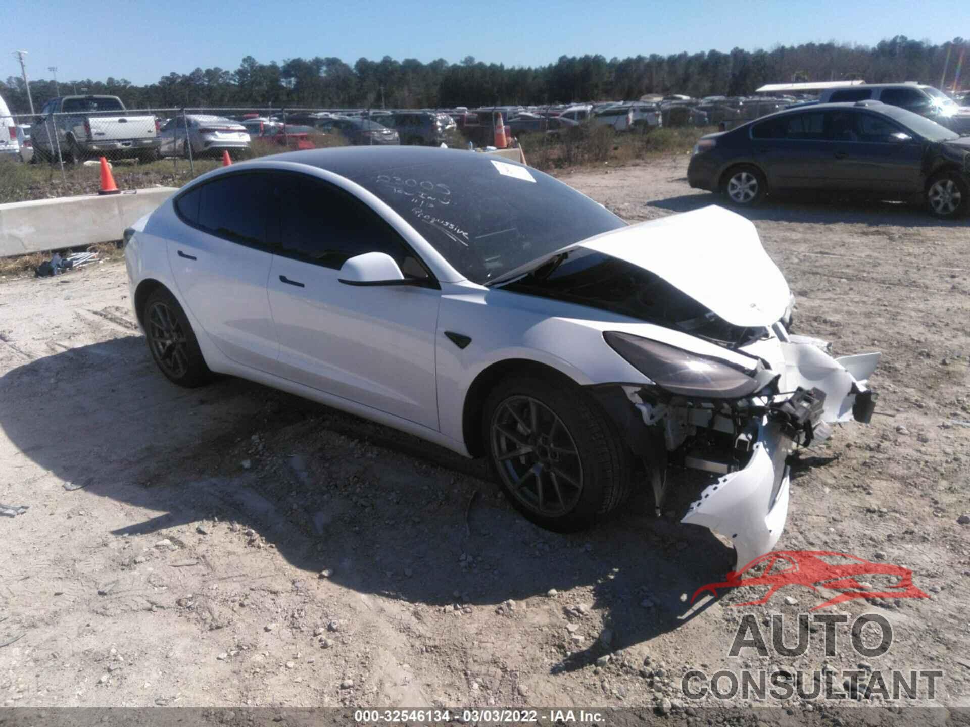 TESLA MODEL 3 2021 - 5YJ3E1EA4MF987070