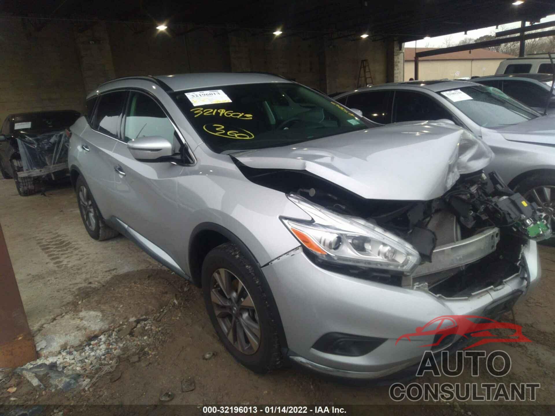 NISSAN MURANO 2017 - 5N1AZ2MH9HN199162