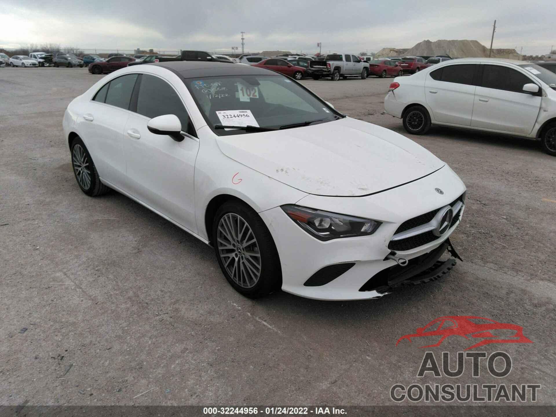MERCEDES-BENZ CLA 2020 - WDD5J4GB7LN077740