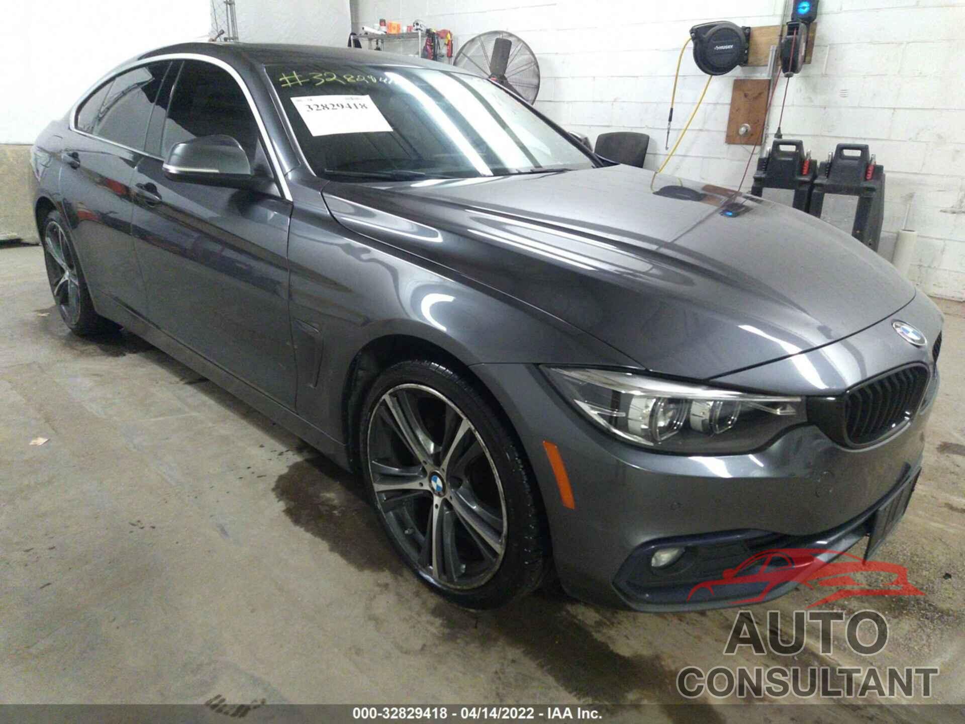 BMW 4 SERIES 2018 - WBA4J3C57JBG95851