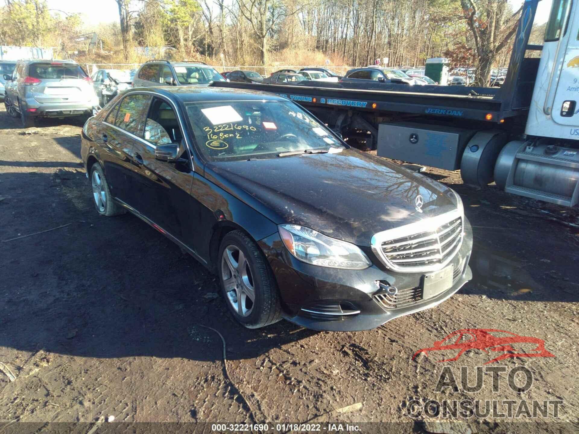 MERCEDES-BENZ E-CLASS 2016 - WDDHF8JB0GB277476