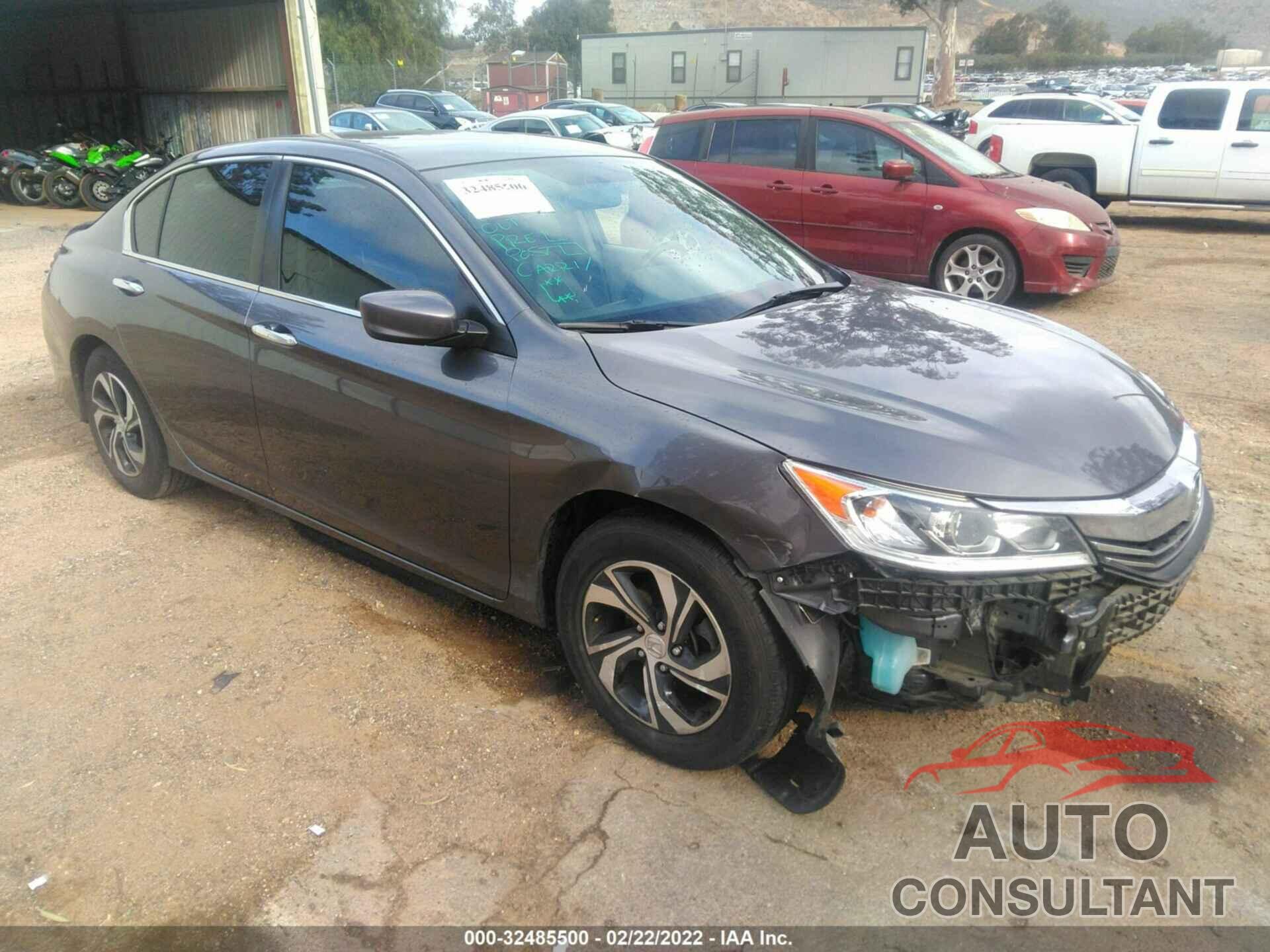 HONDA ACCORD SEDAN 2017 - 1HGCR2F38HA262551