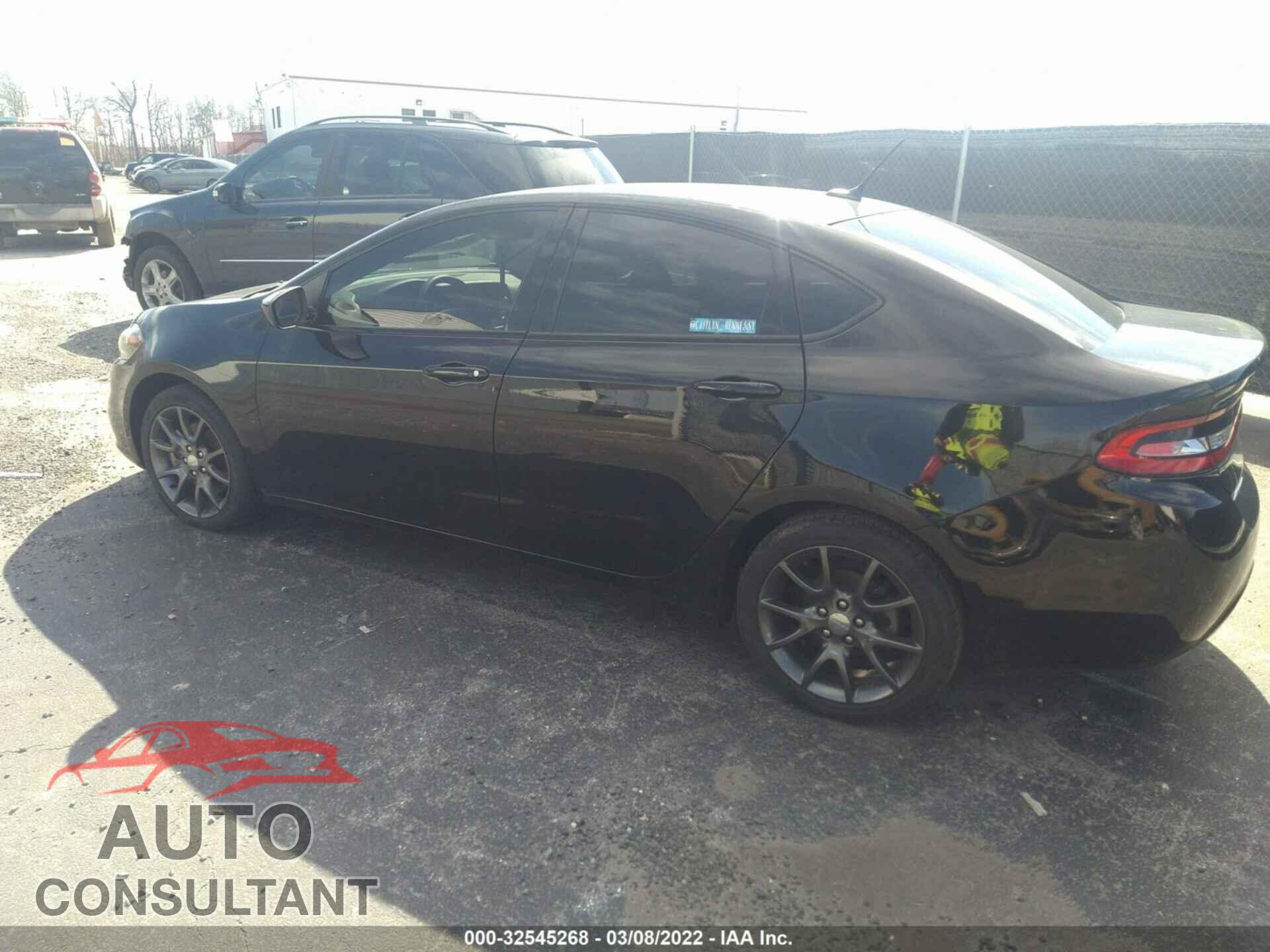 DODGE DART 2016 - 1C3CDFAA1GD682597