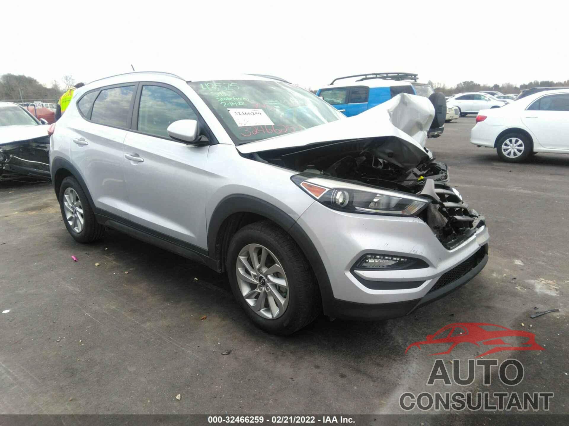 HYUNDAI TUCSON 2016 - KM8J33A42GU102235