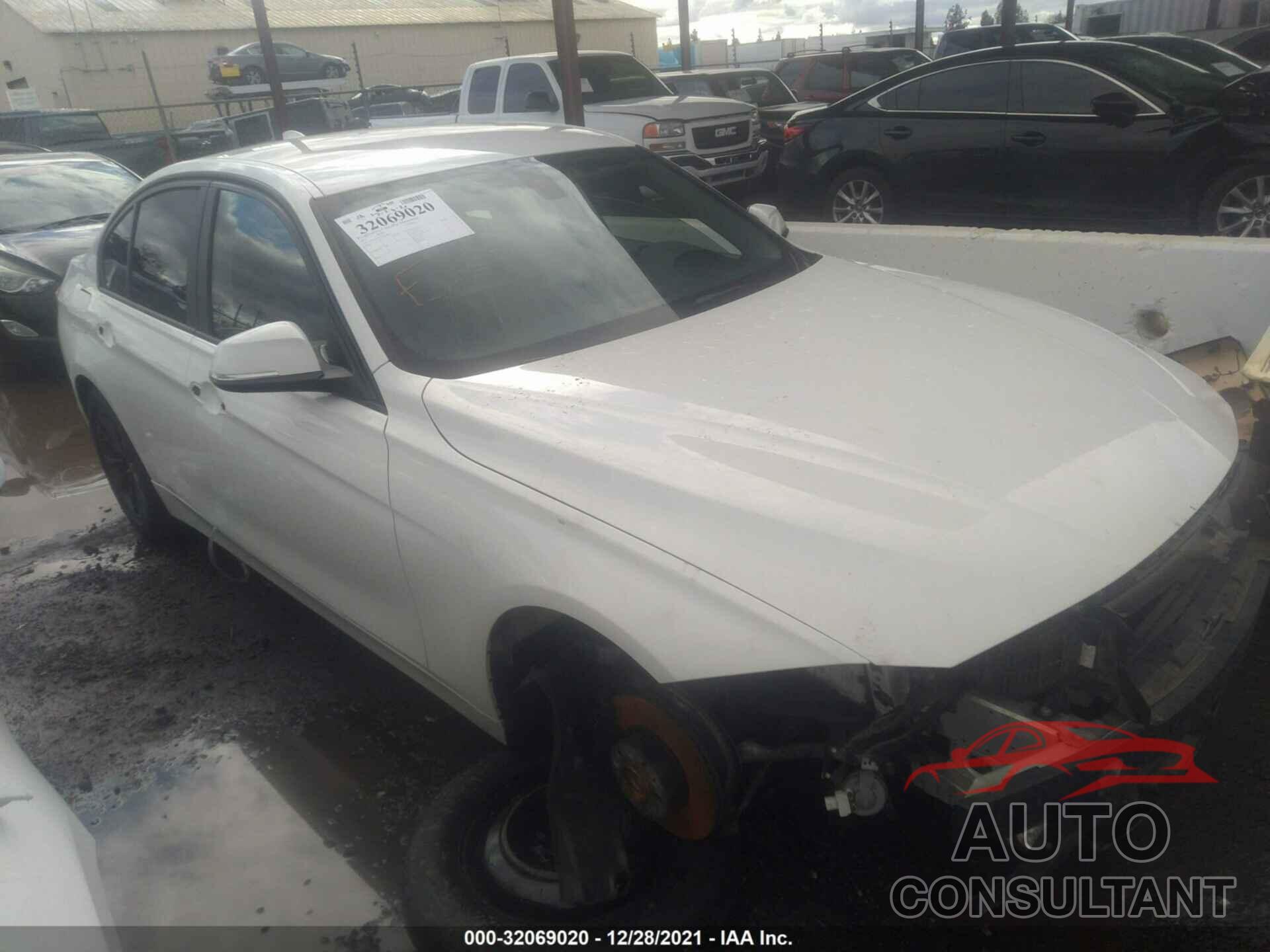 BMW 3 SERIES 2016 - WBA8A9C53GK616864