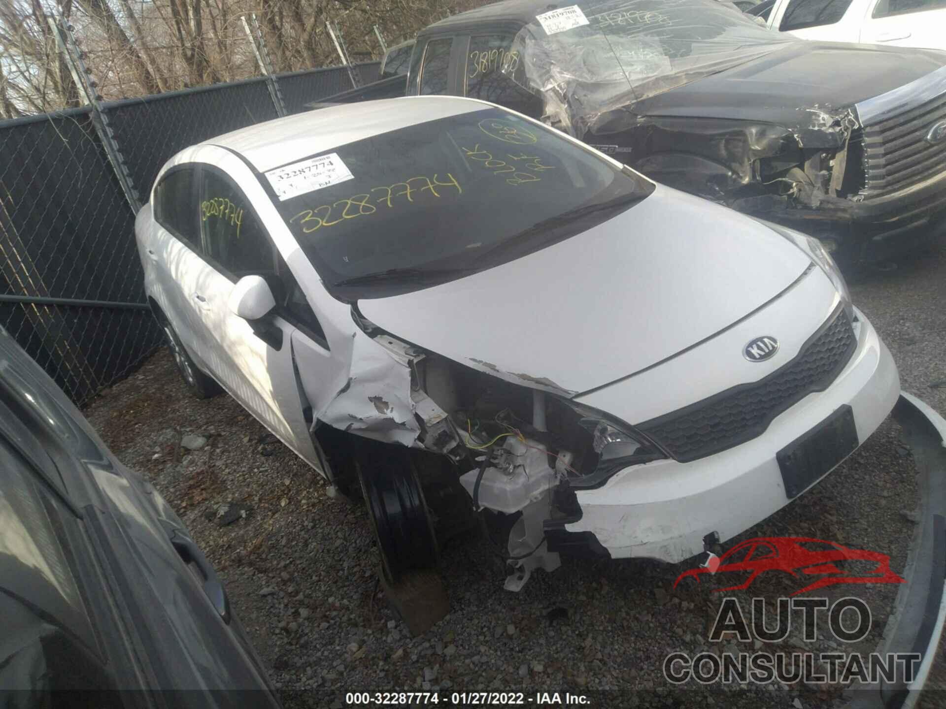 KIA RIO 2016 - KNADM4A32G6670210