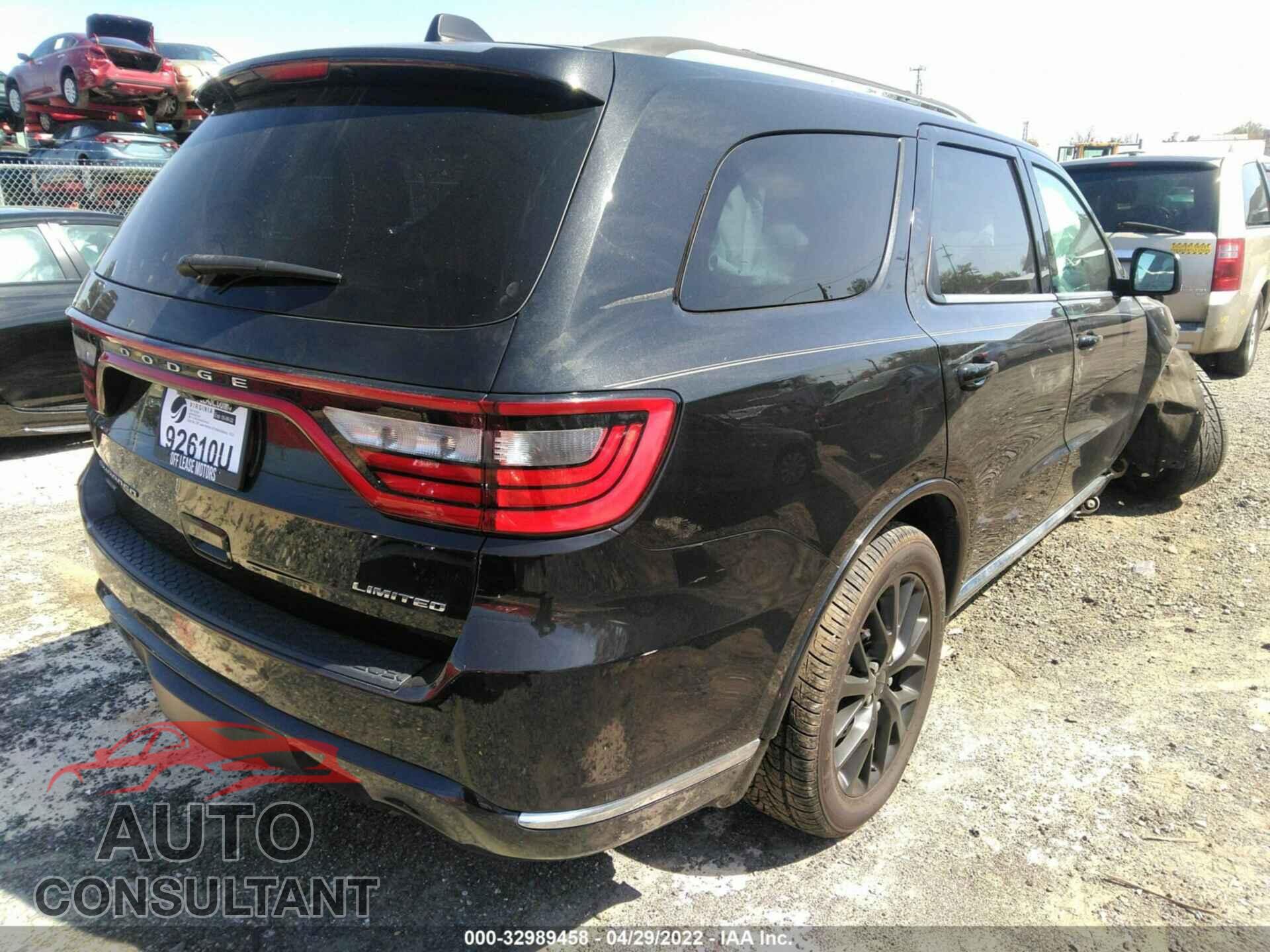 DODGE DURANGO 2016 - 1C4RDJDG9GC340314