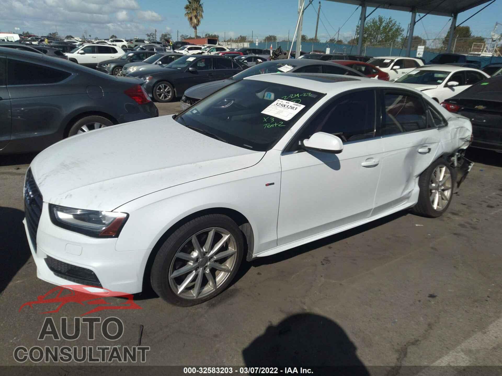 AUDI A4 2016 - WAUAFAFL2GN012039