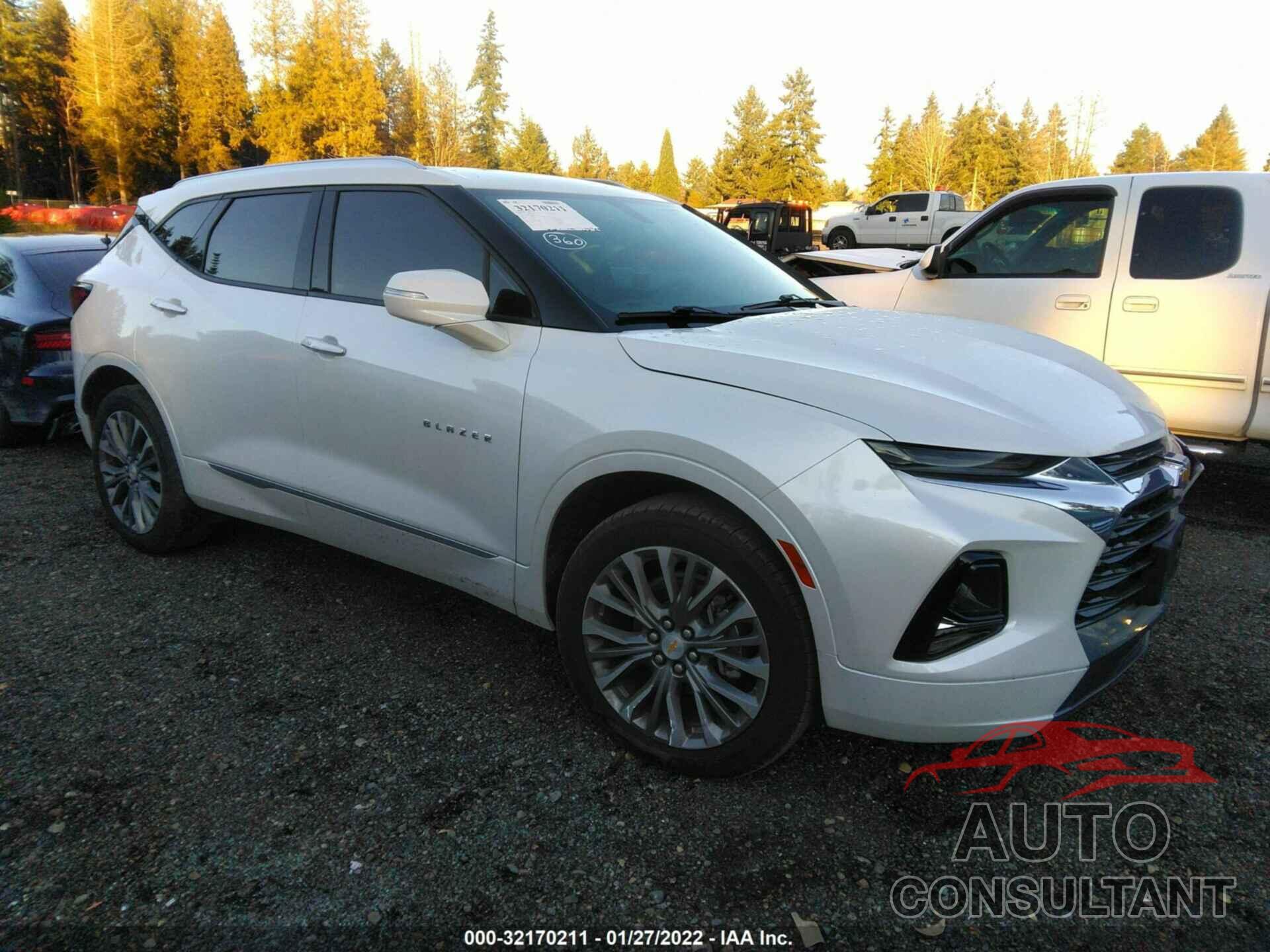 CHEVROLET BLAZER 2020 - 3GNKBLRS9LS653150