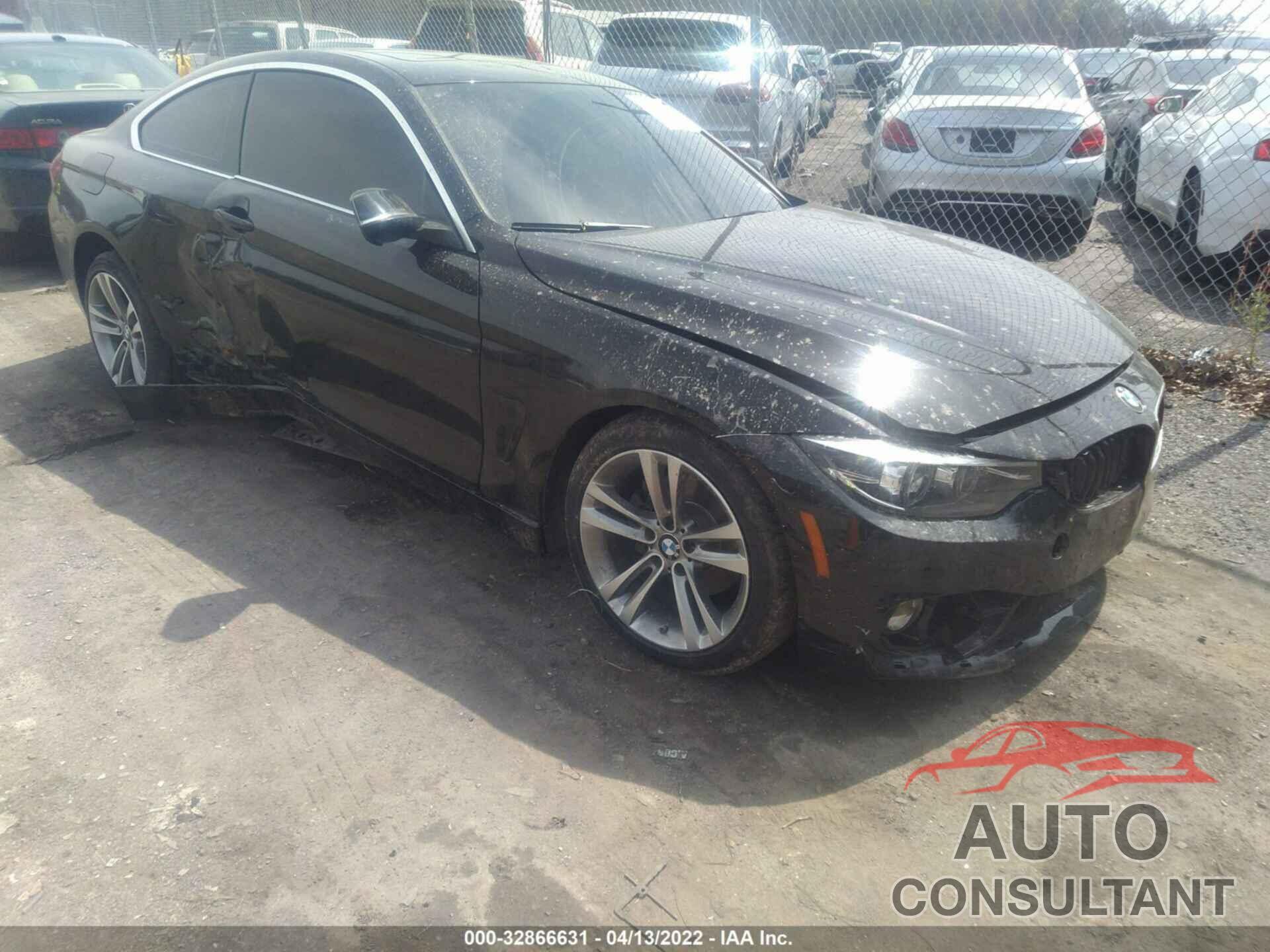 BMW 4 SERIES 2019 - WBA4W5C5XKAE49543