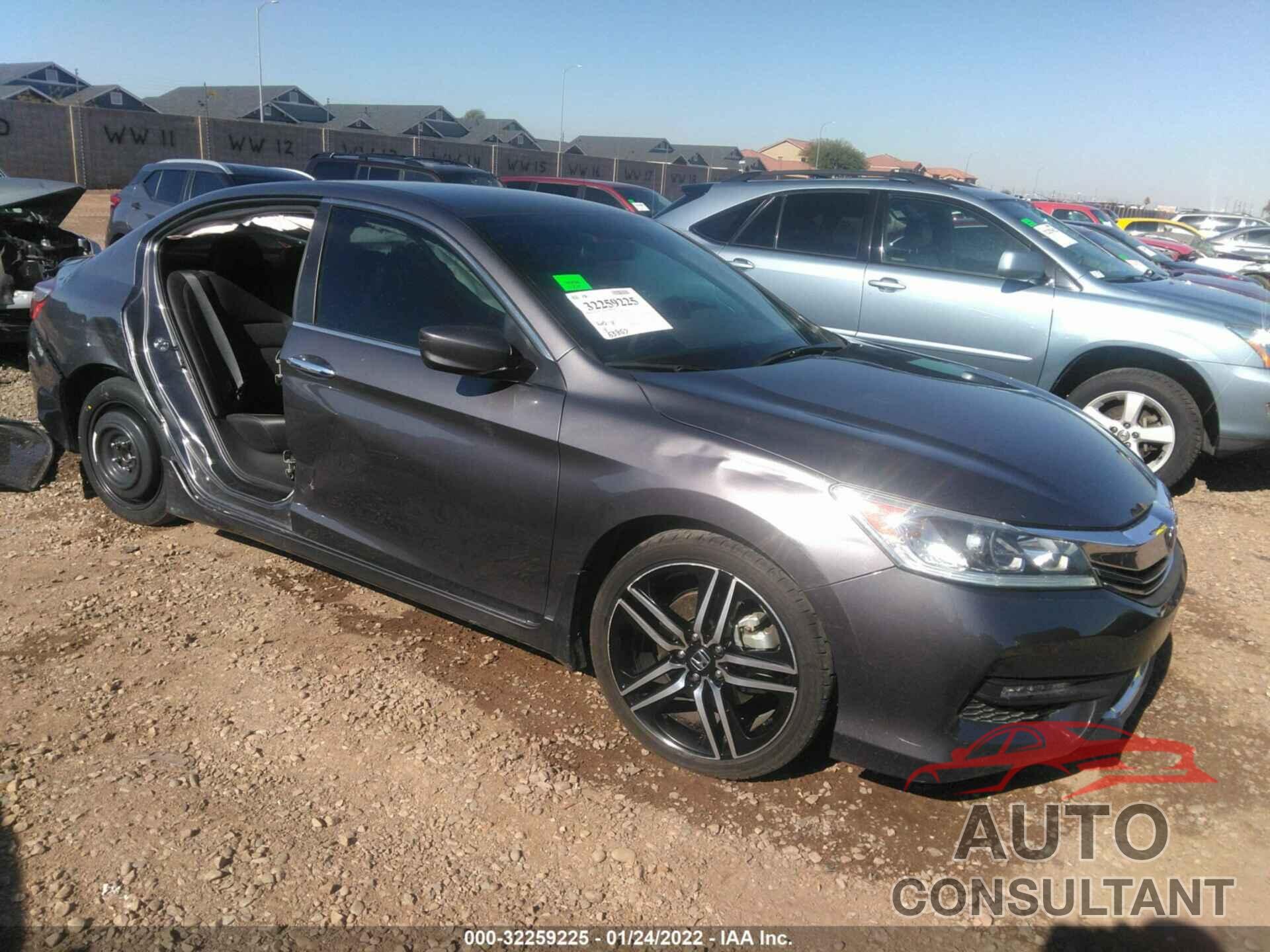 HONDA ACCORD SEDAN 2017 - 1HGCR2F54HA160083