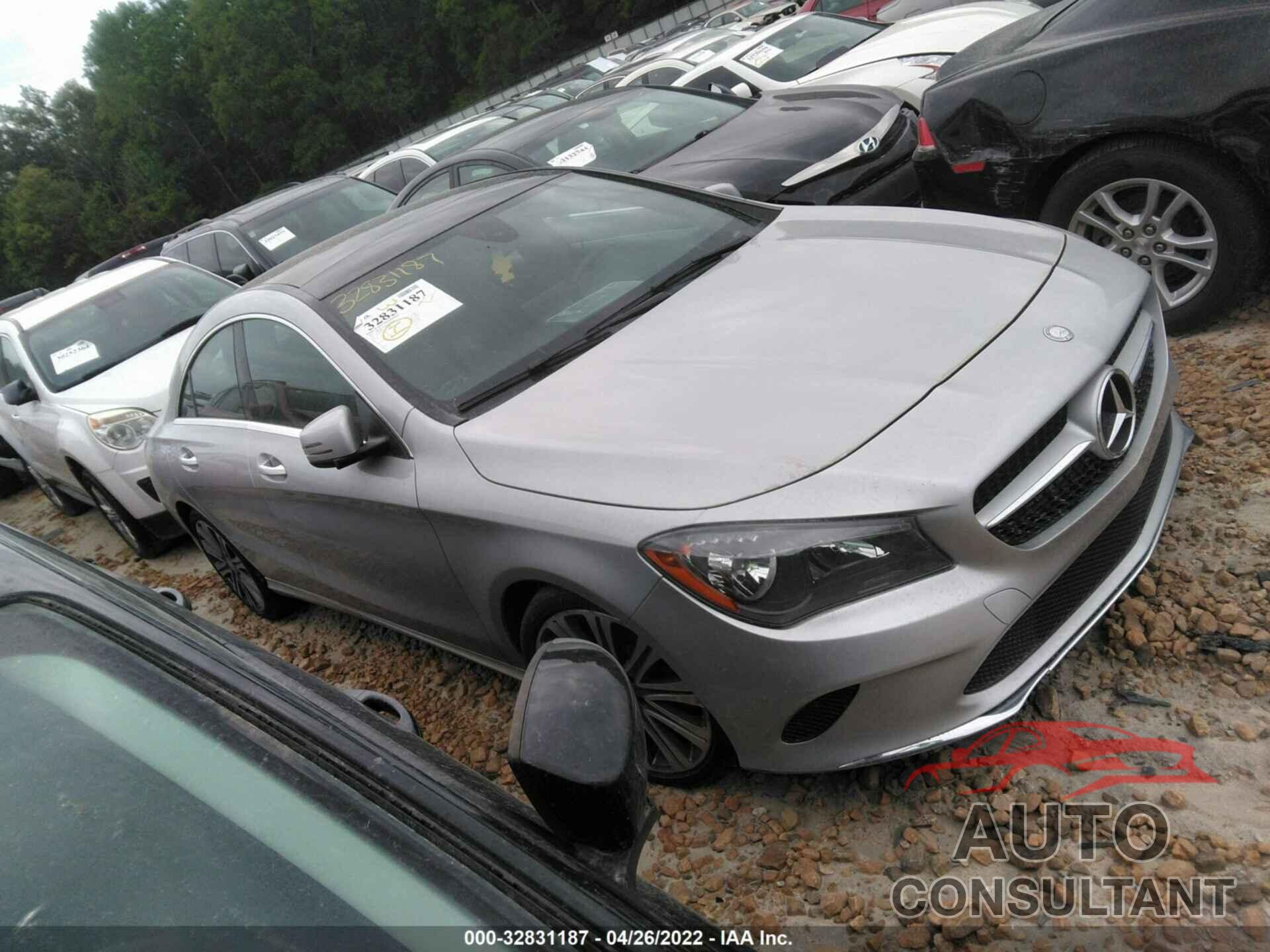 MERCEDES-BENZ CLA 2017 - WDDSJ4EB2HN469067