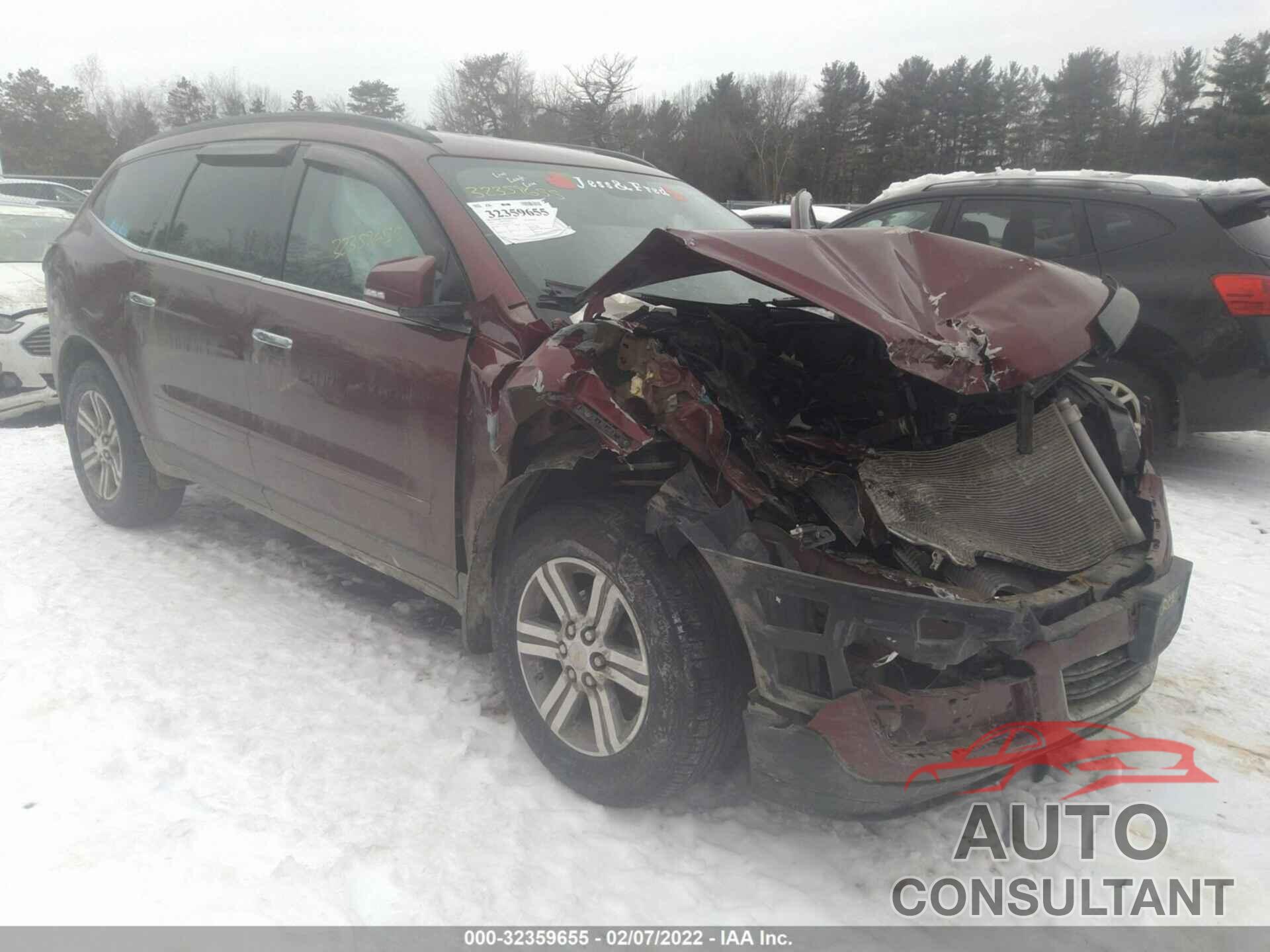 CHEVROLET TRAVERSE 2016 - 1GNKVGKD6GJ137667
