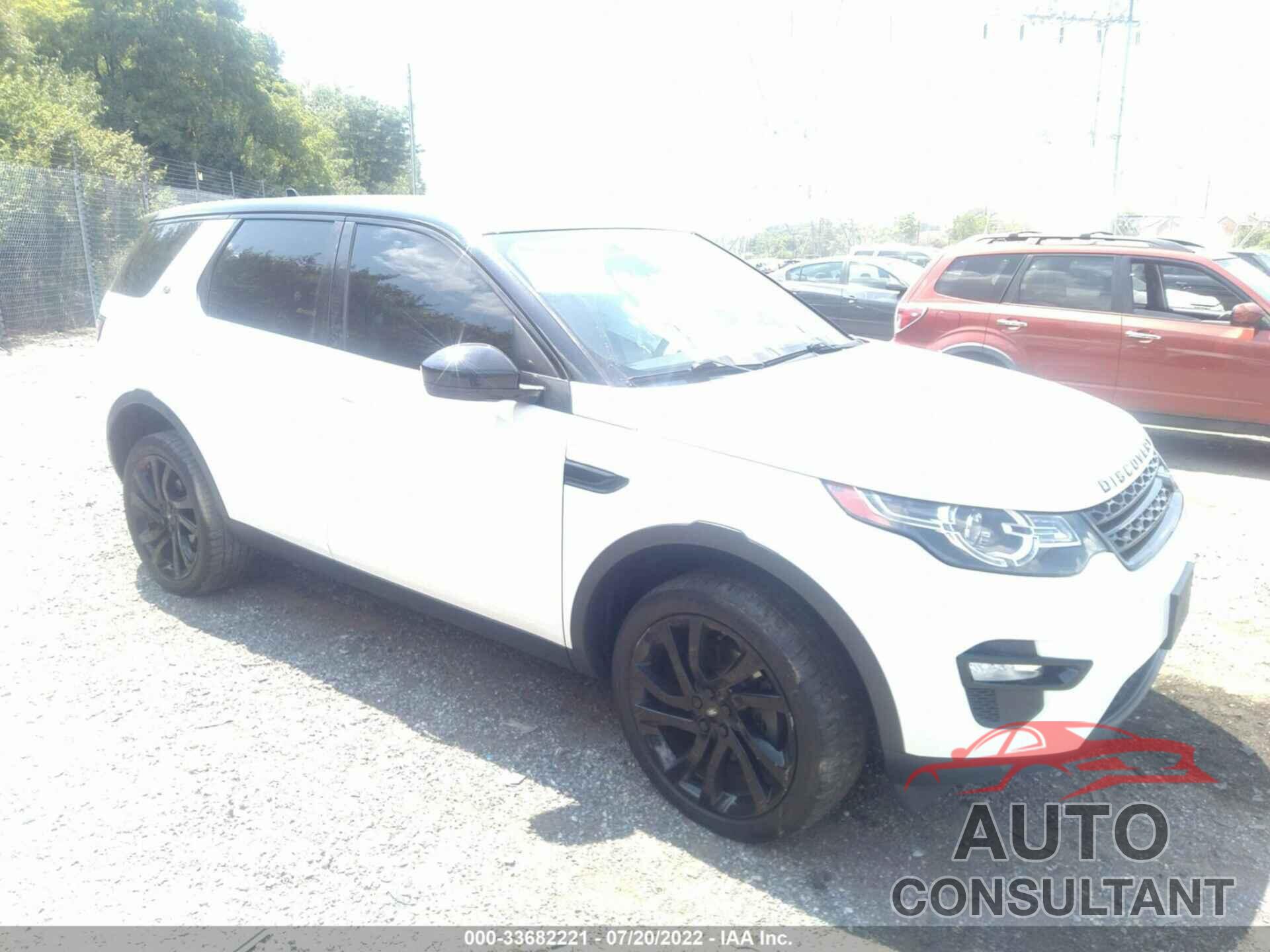 LAND ROVER DISCOVERY SPORT 2016 - SALCR2BGXGH548648