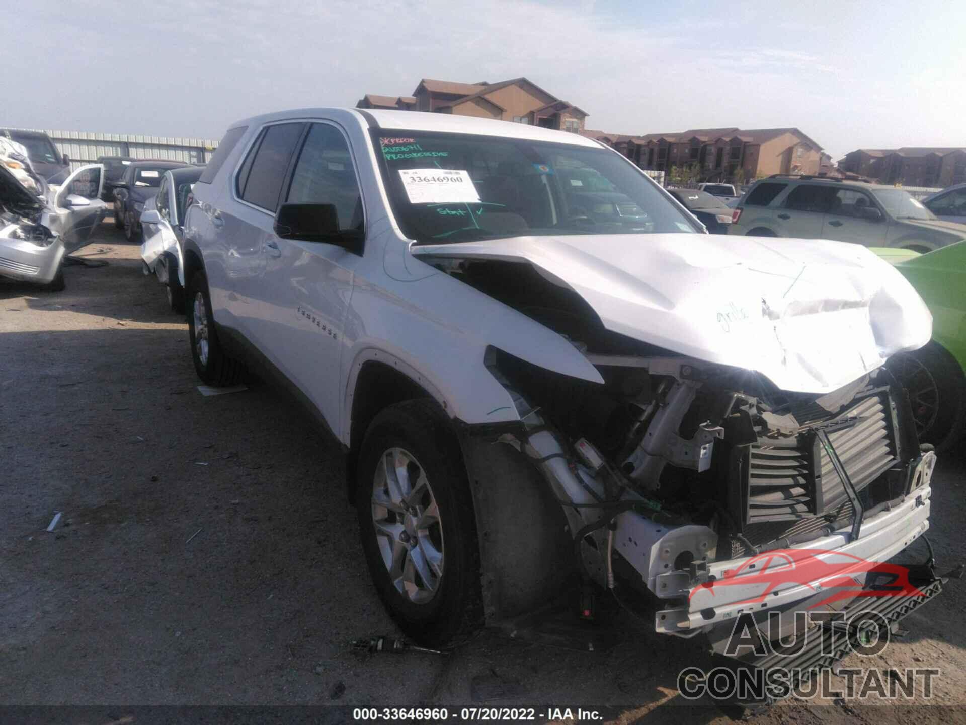 CHEVROLET TRAVERSE 2018 - 1GNERFKW4JJ277480