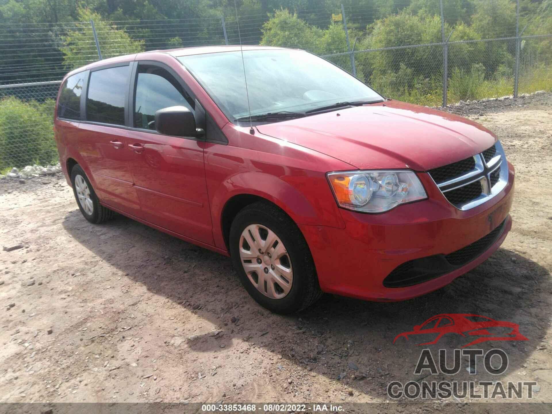 DODGE GRAND CARAVAN 2016 - 2C4RDGBG6GR169678