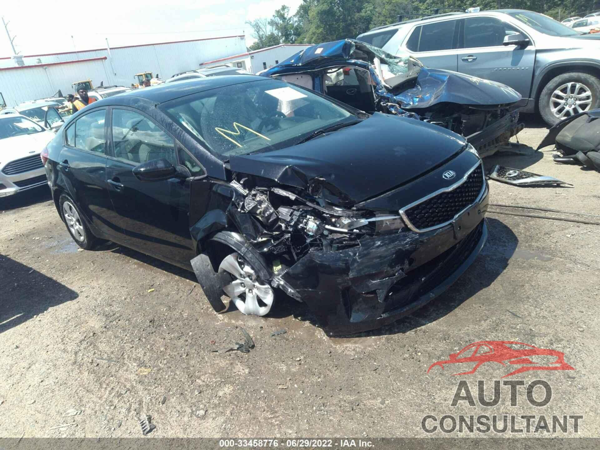 KIA FORTE 2018 - 3KPFK4A77JE167097