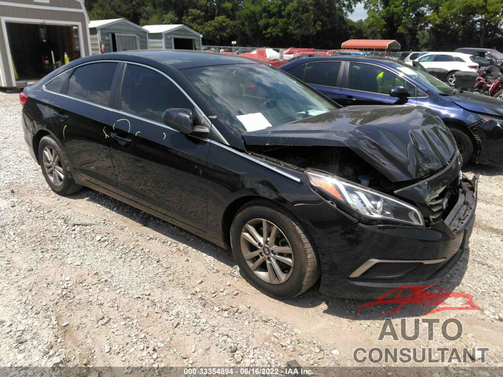 HYUNDAI SONATA 2017 - 5NPE24AFXHH492495